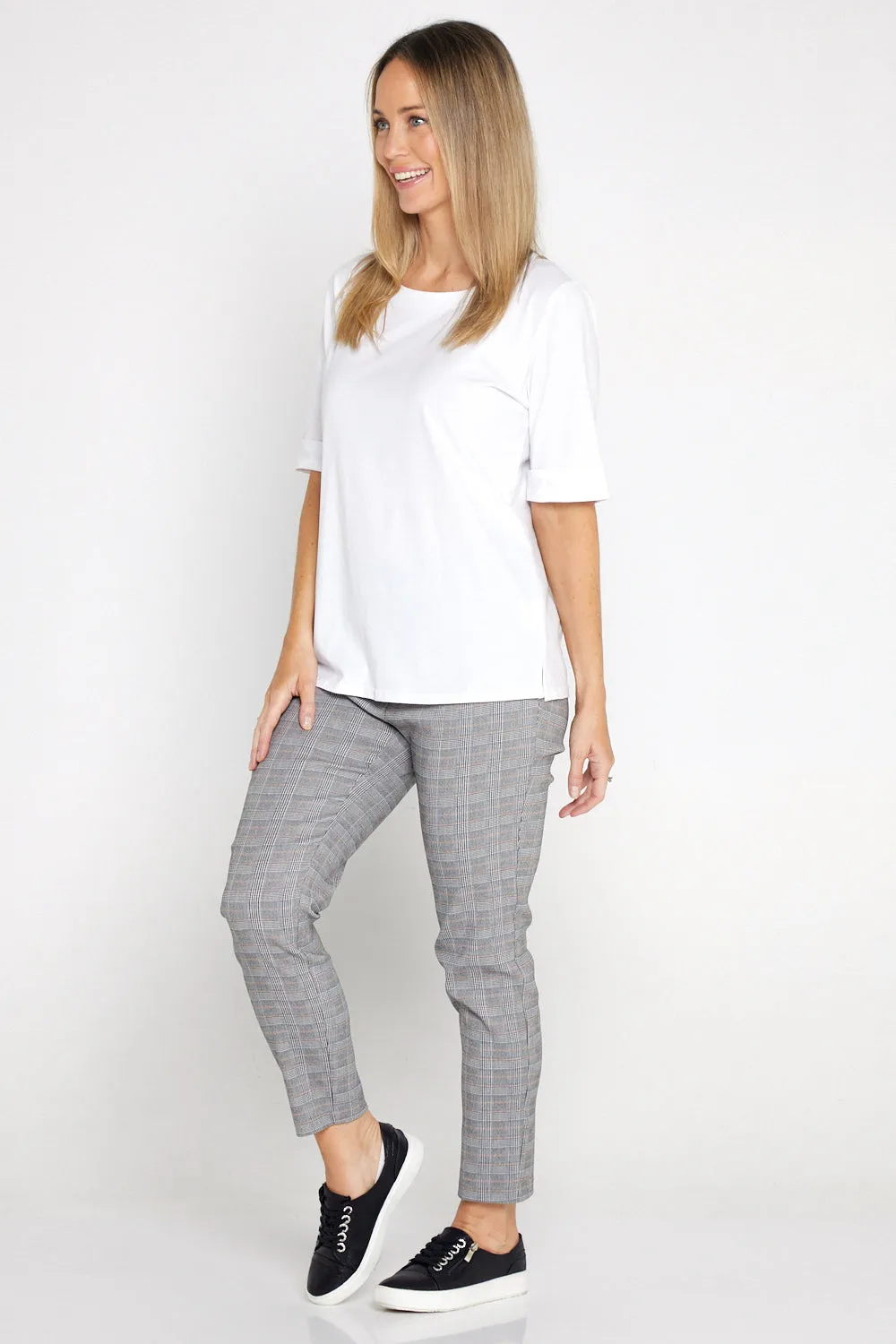 Moira Pants - Grey Check