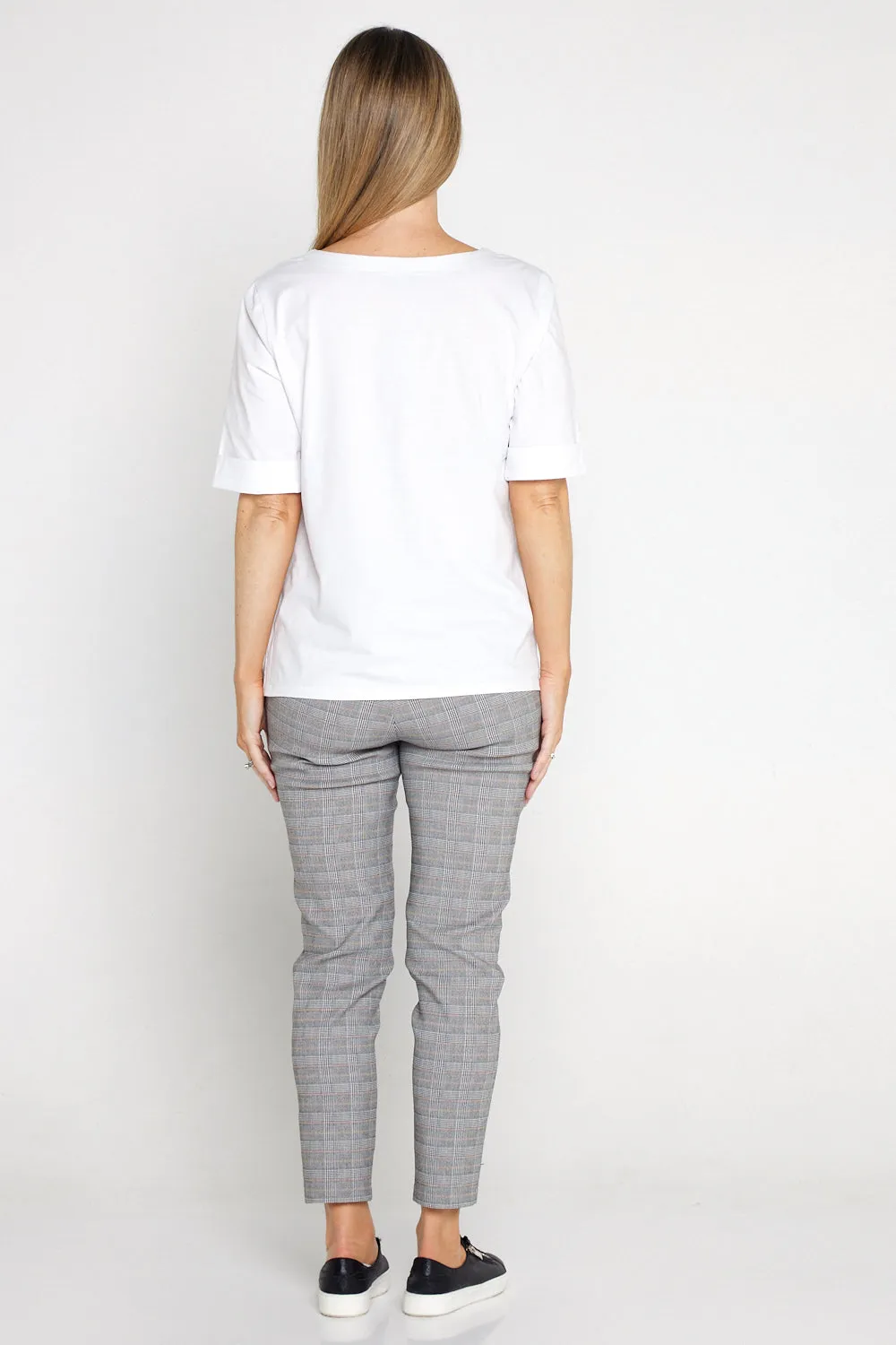 Moira Pants - Grey Check