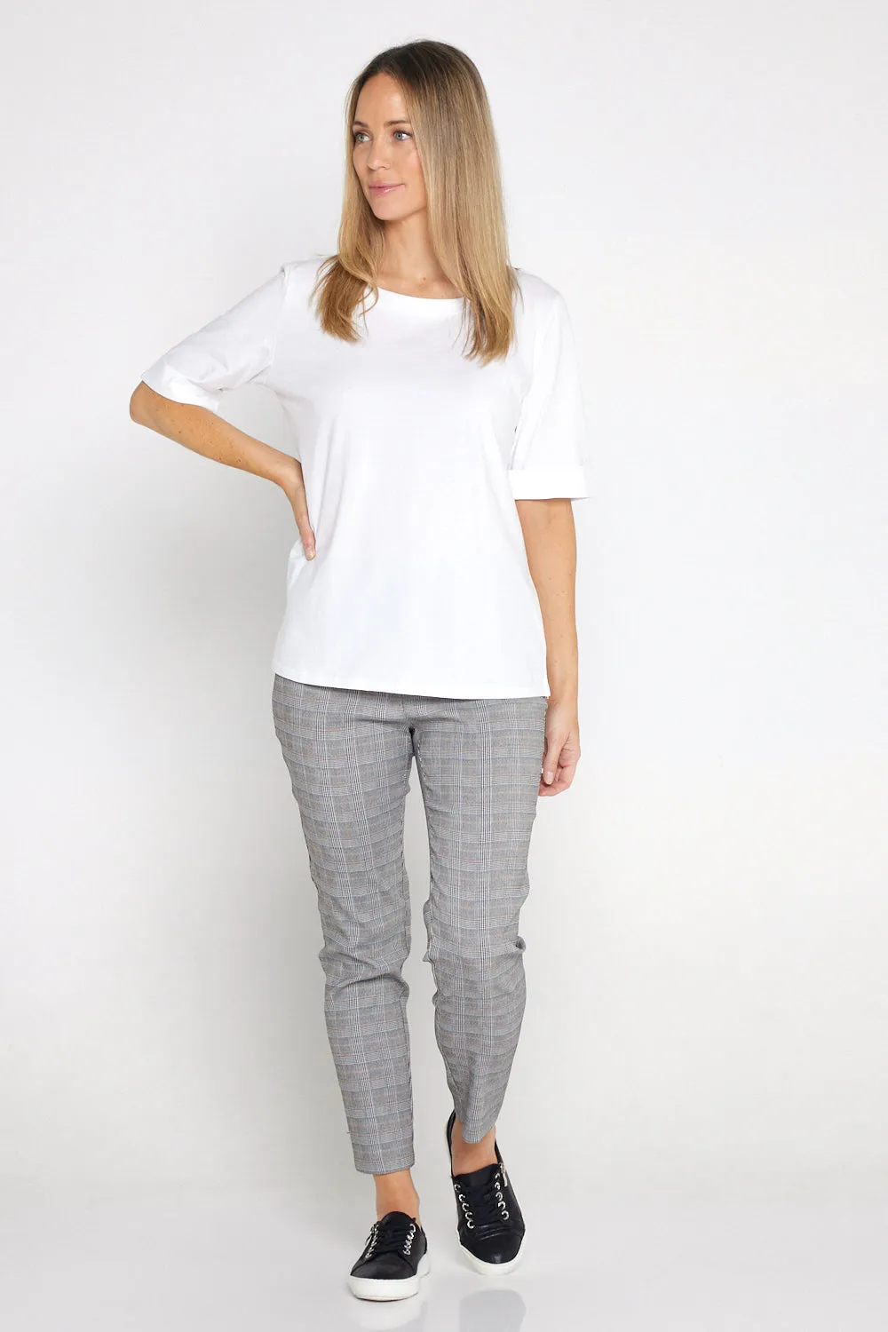 Moira Pants - Grey Check