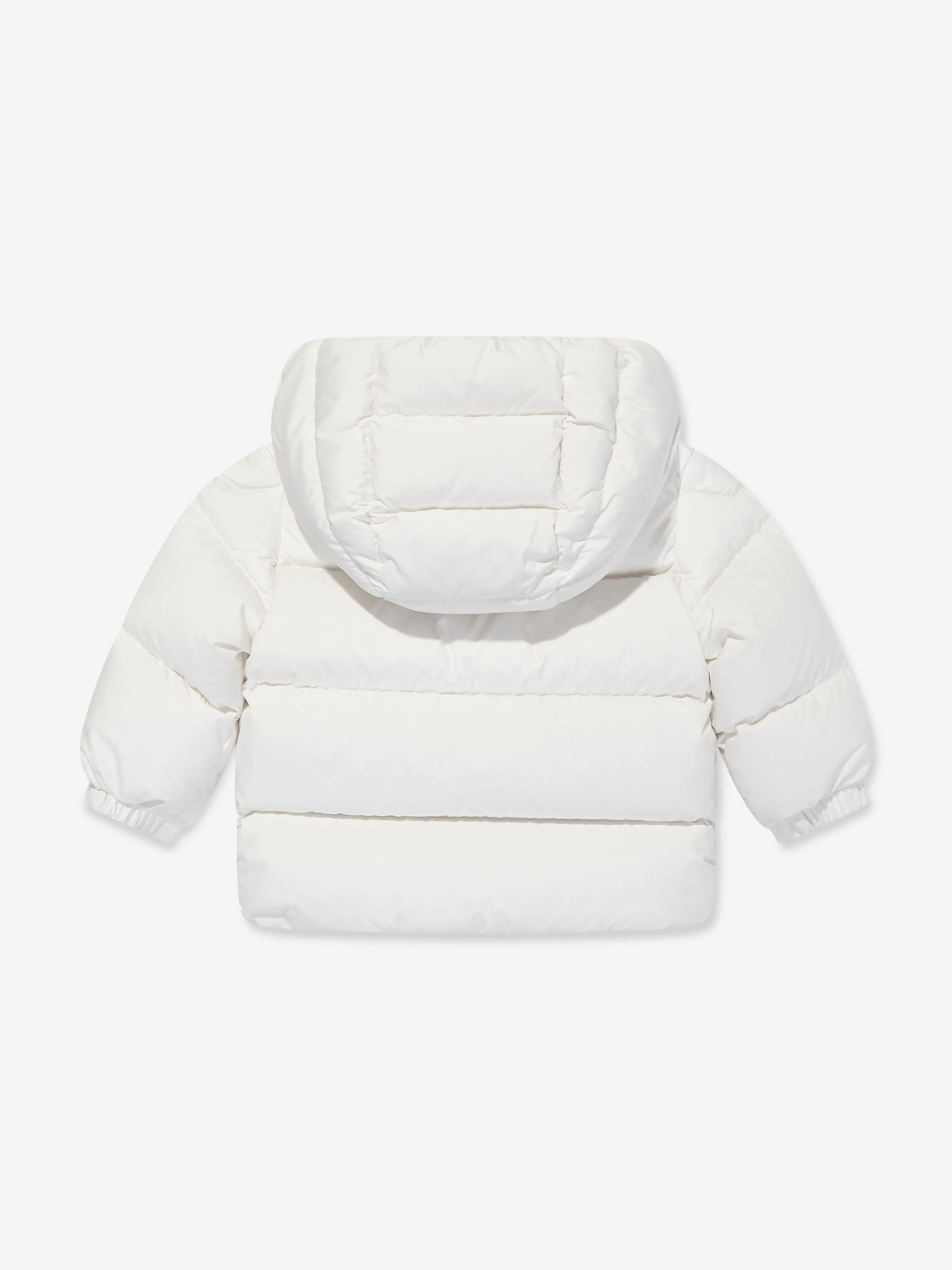 Moncler Enfant Baby Down Padded Sanyu Jacket in White