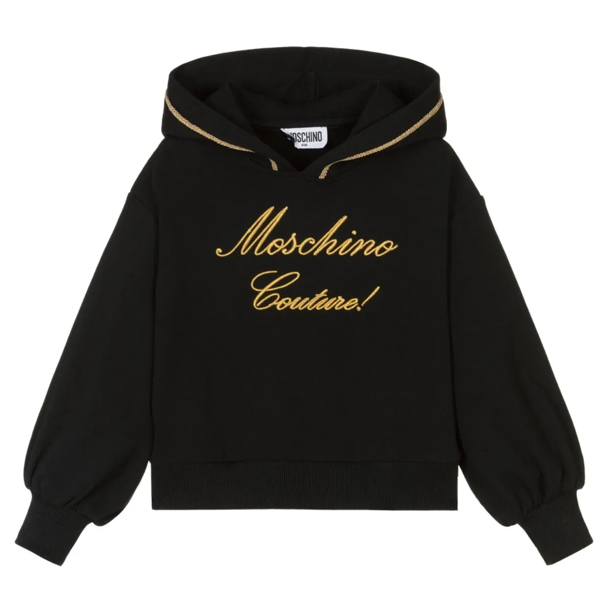 Moschino Kids Embroidered Logo Hoodie