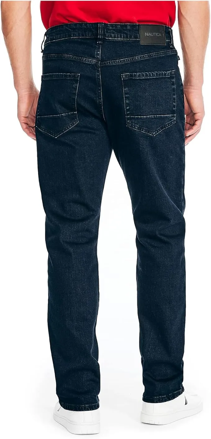 Nautica Men's Nautica Vintage Straight Stretch Denim Jeans