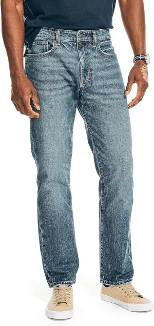 Nautica Men's Nautica Vintage Straight Stretch Denim Jeans