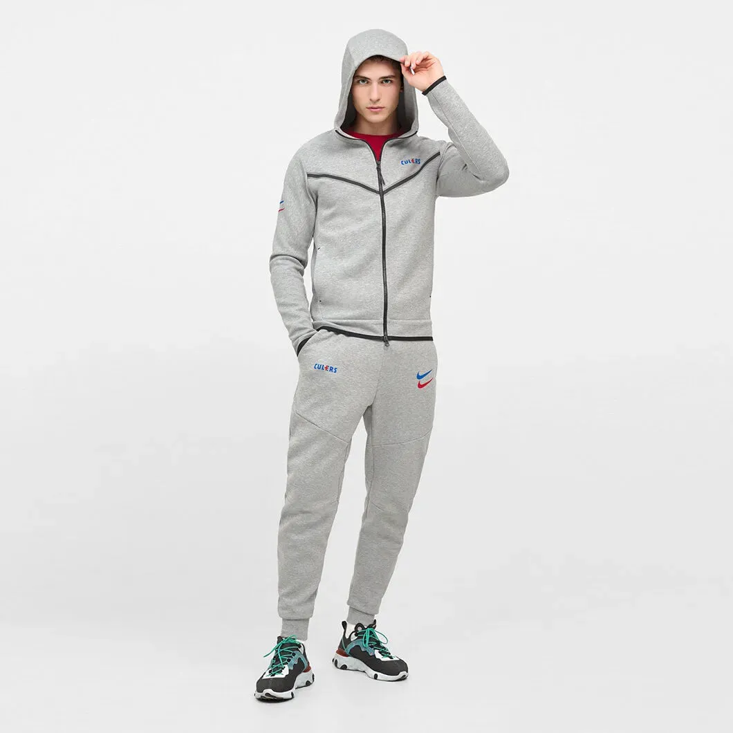 Nike 2022-23 Barcelona Men's Tech Fleece Windrunner Full-Zip Hoodie