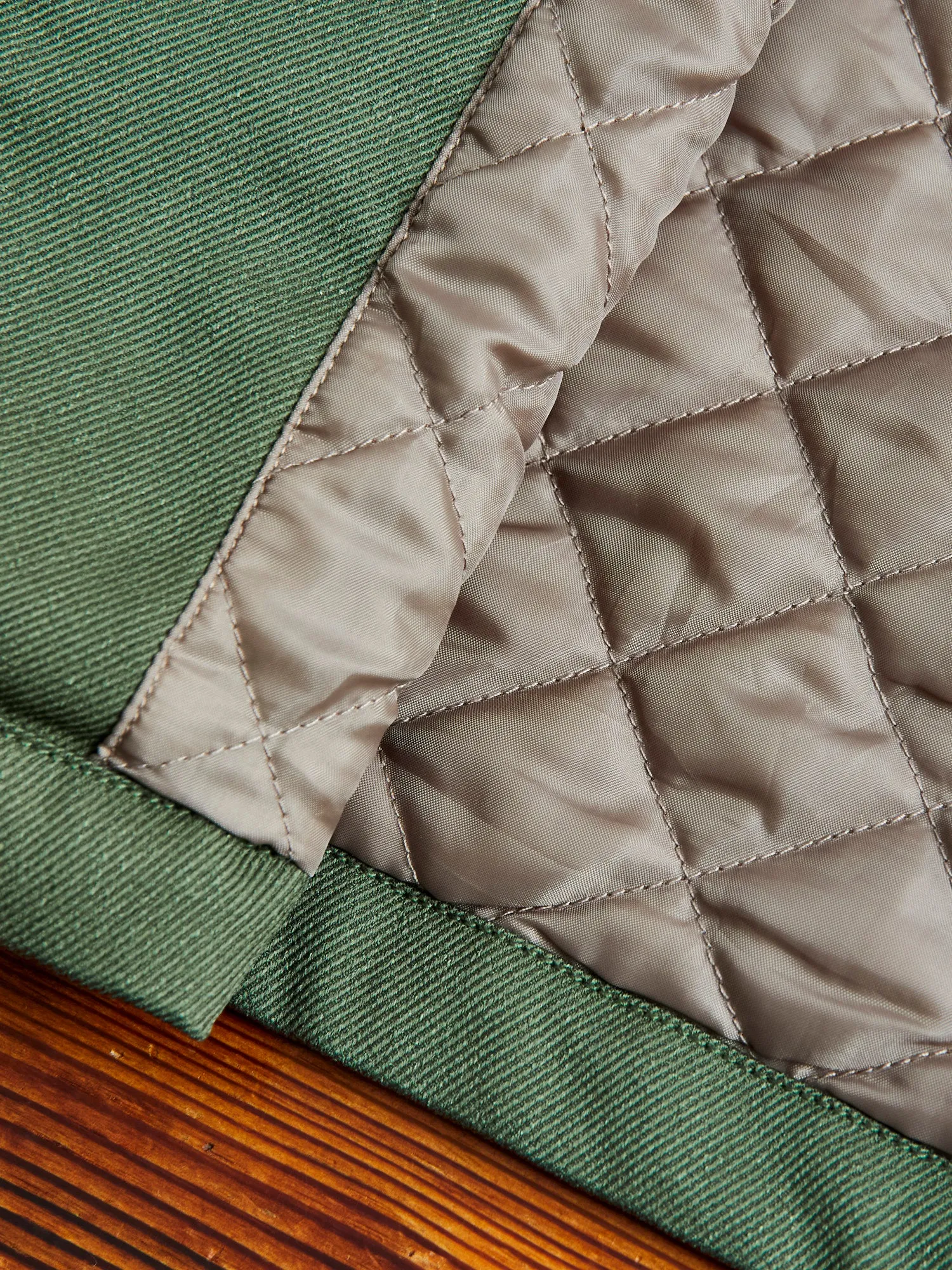 Outdoor Quilting Jacket in Olive