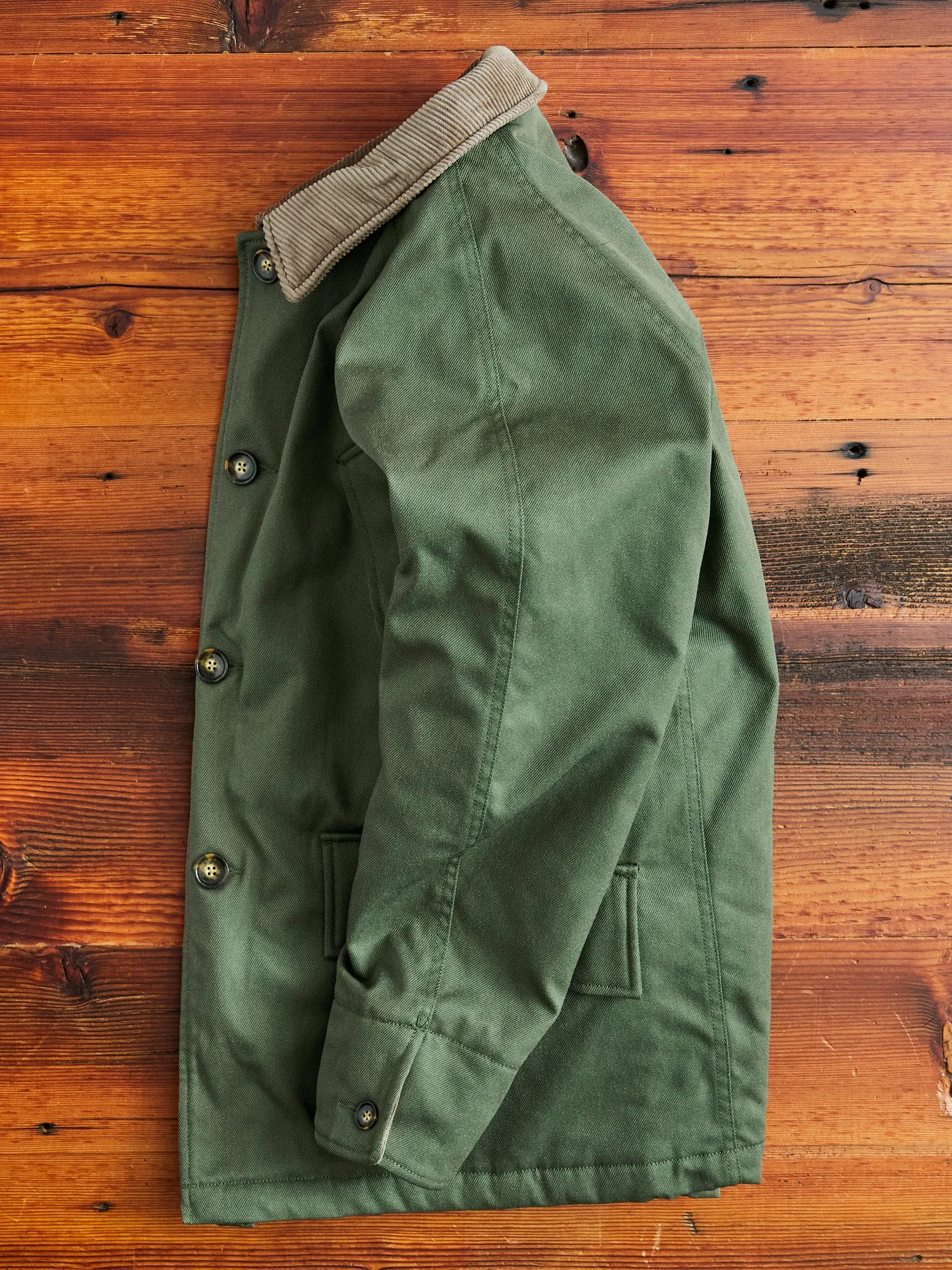 Outdoor Quilting Jacket in Olive