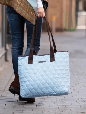 Oversized Tote Bag - Baby Blue