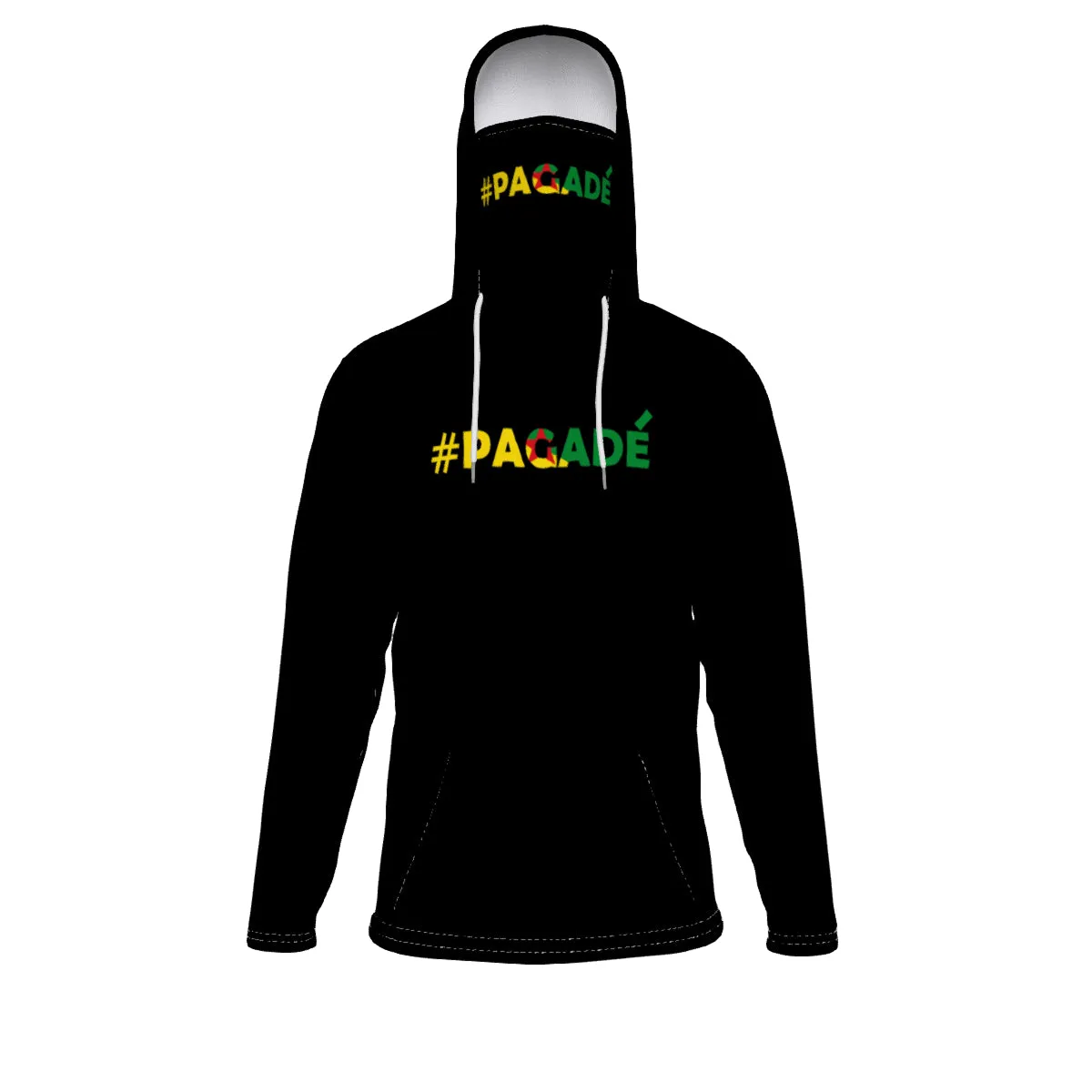 #PAGADE BLCC Unisex Pullover Hoodie With Mask