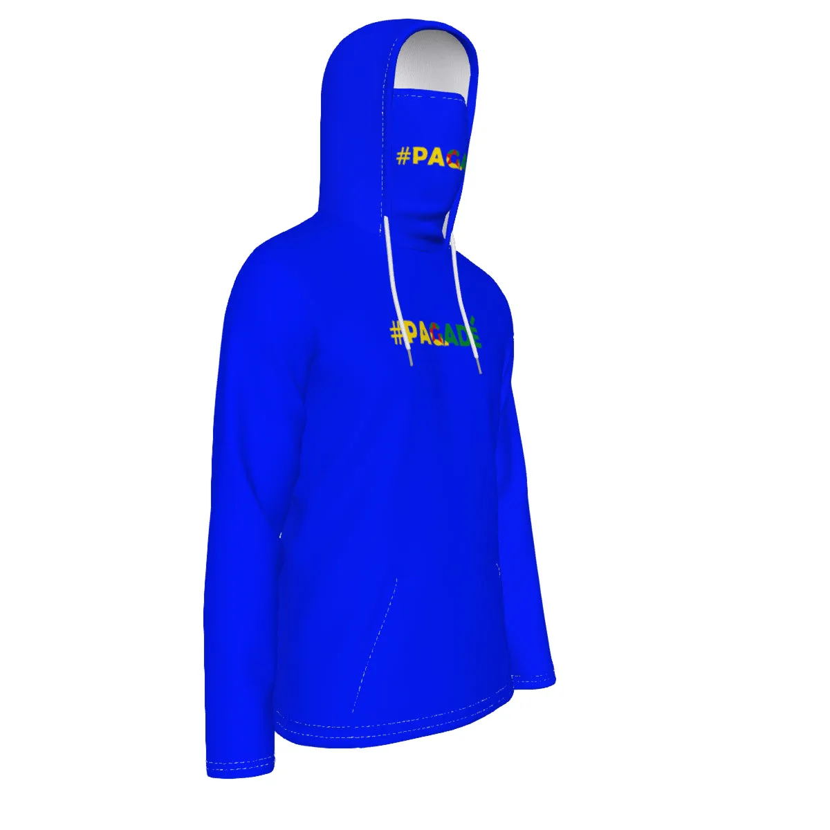 #PAGADE BLU Unisex Hoodie With Mask