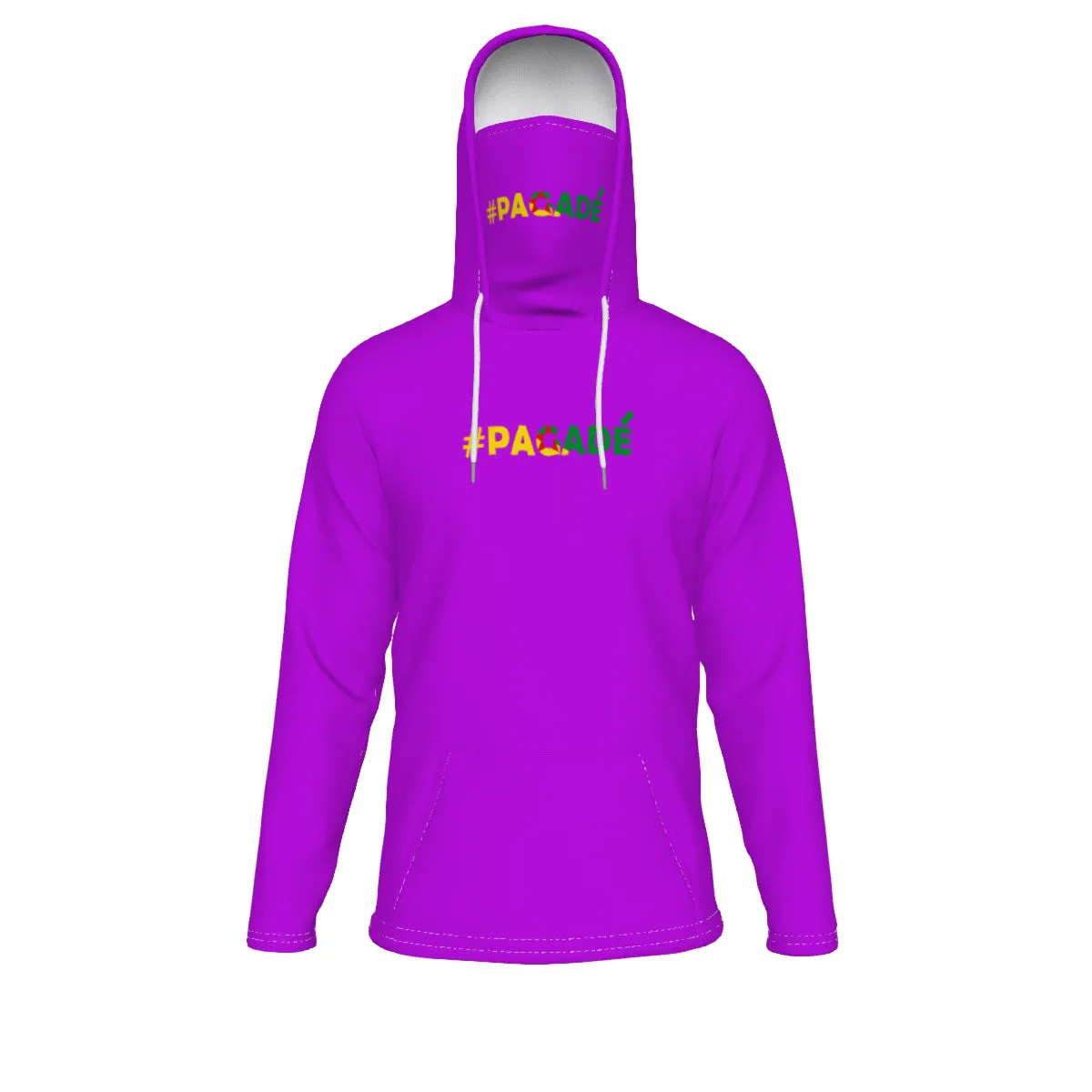 #PAGADE PRPLE Unisex Pullover Hoodie With Mask