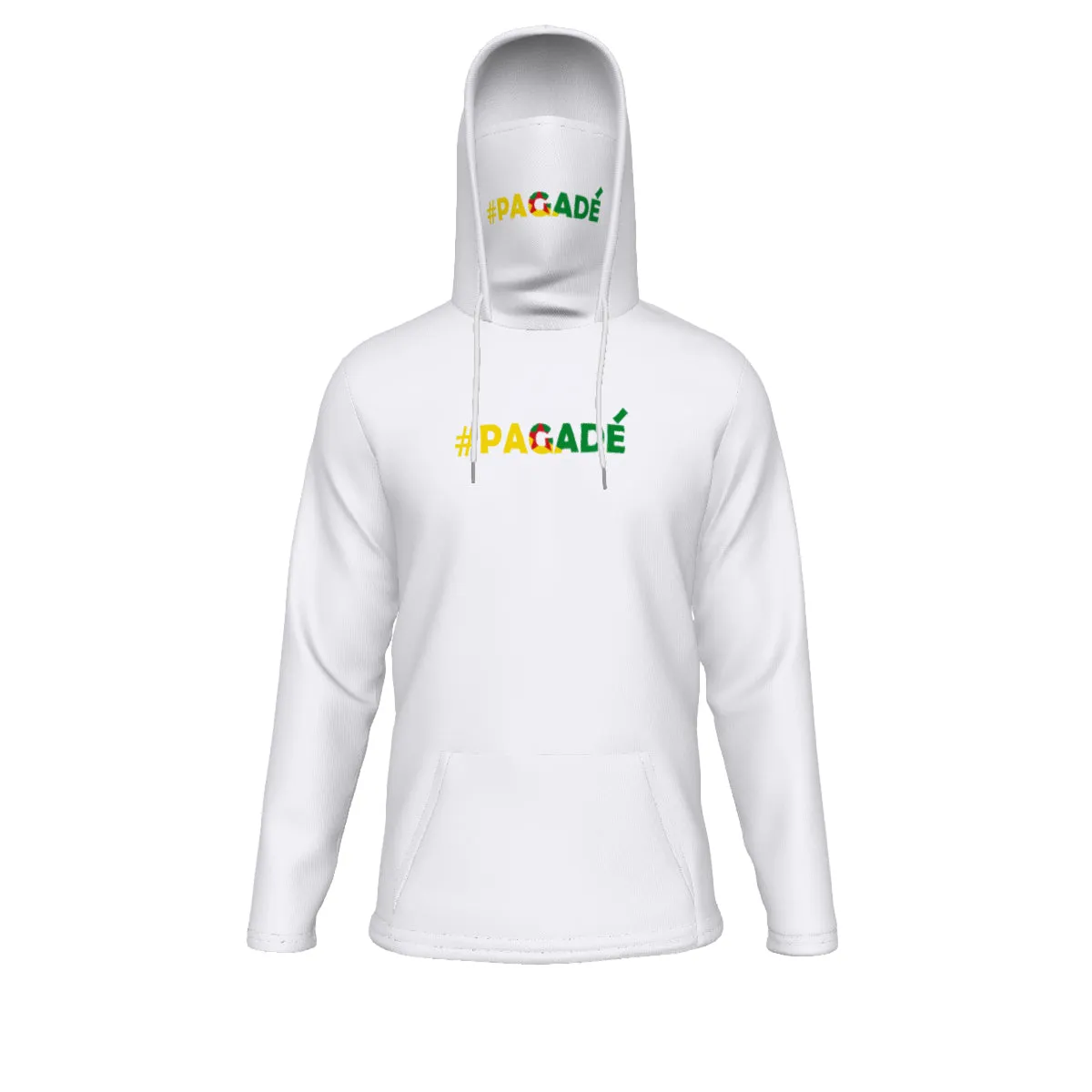 #PAGADE WHT Unisex  Hoodie With Mask