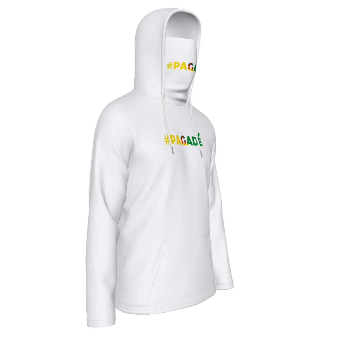 #PAGADE WHT Unisex  Hoodie With Mask