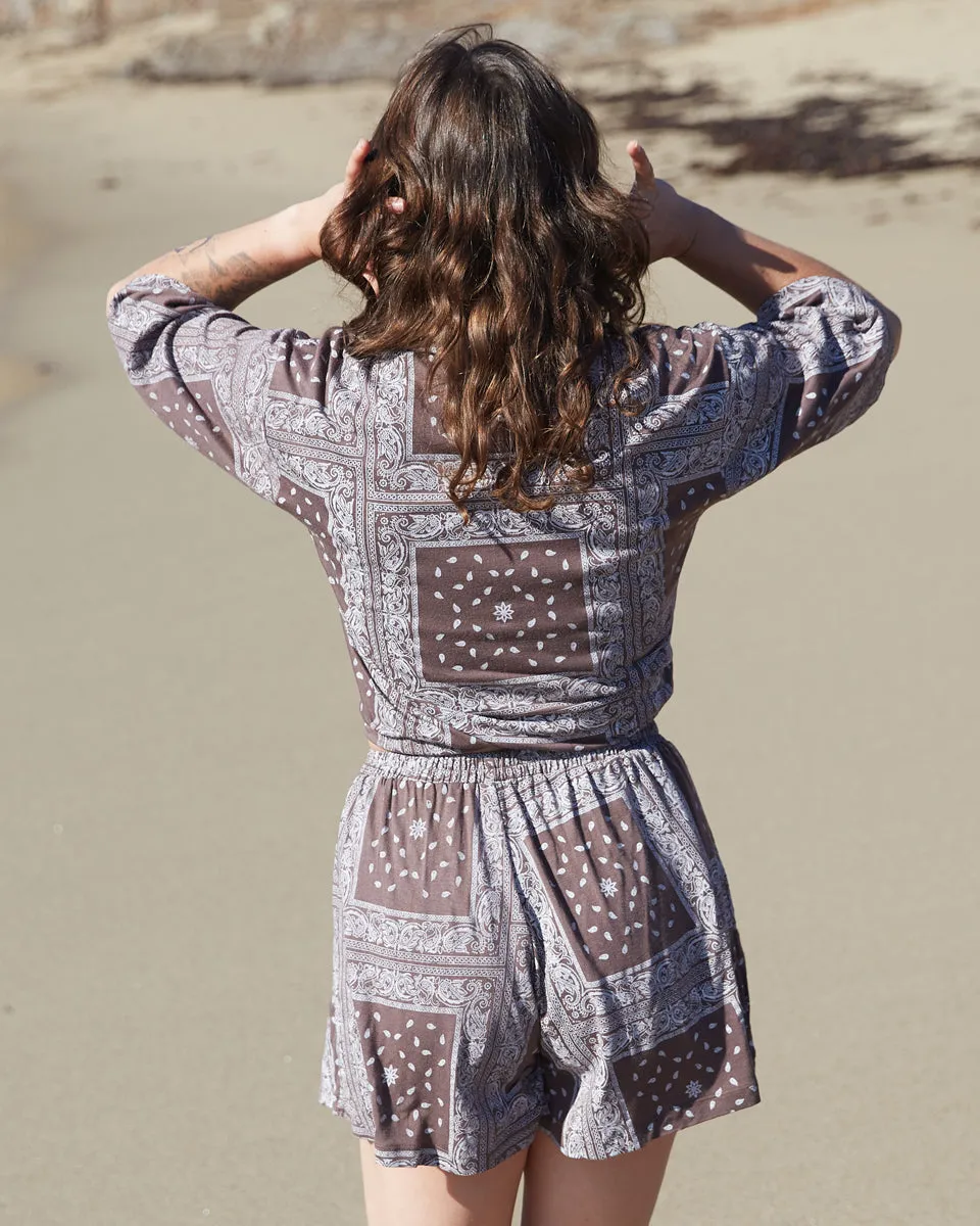 Paisley Button Down Shirt