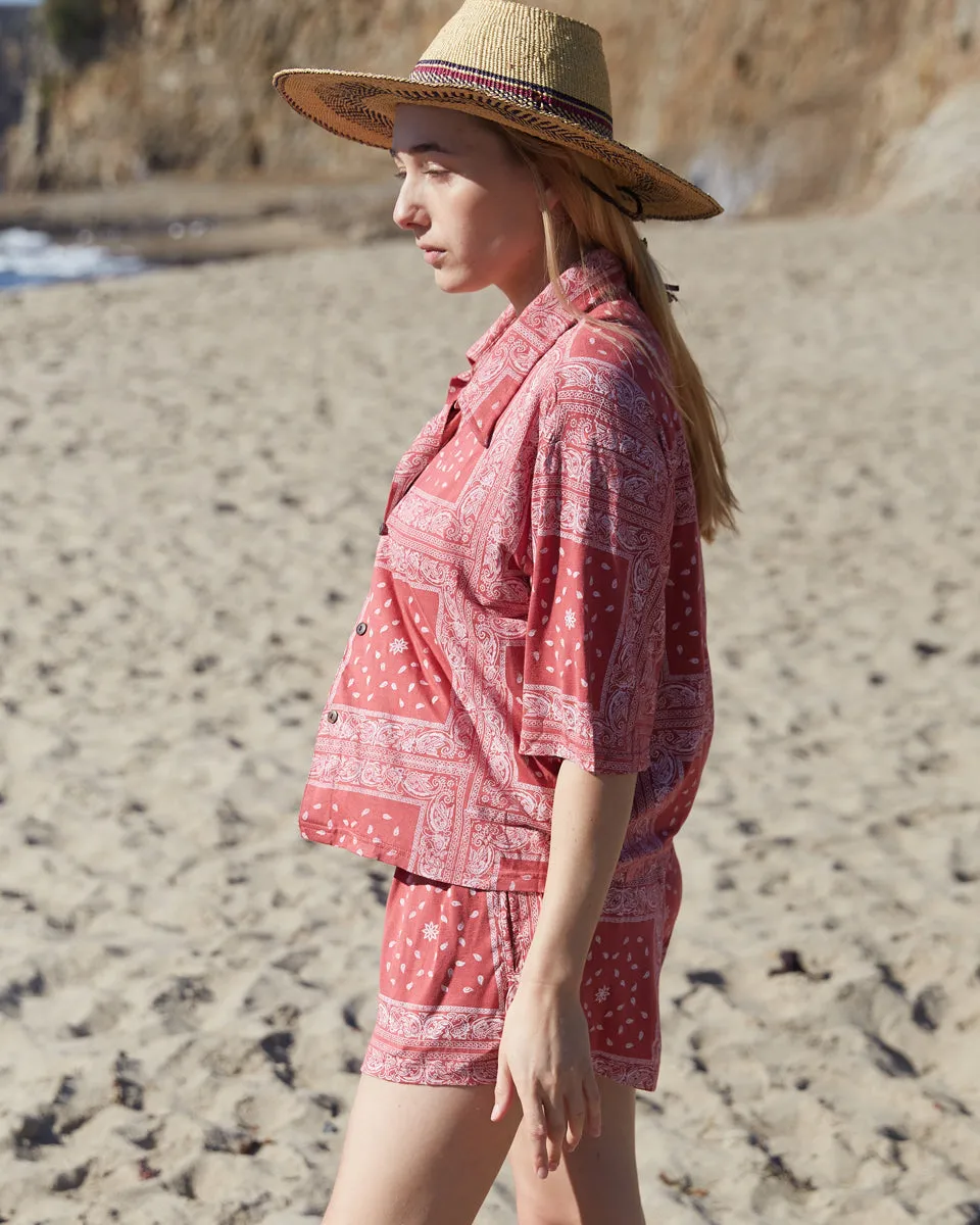 Paisley Button Down Shirt