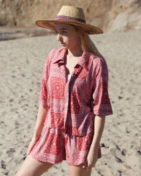 Paisley Button Down Shirt