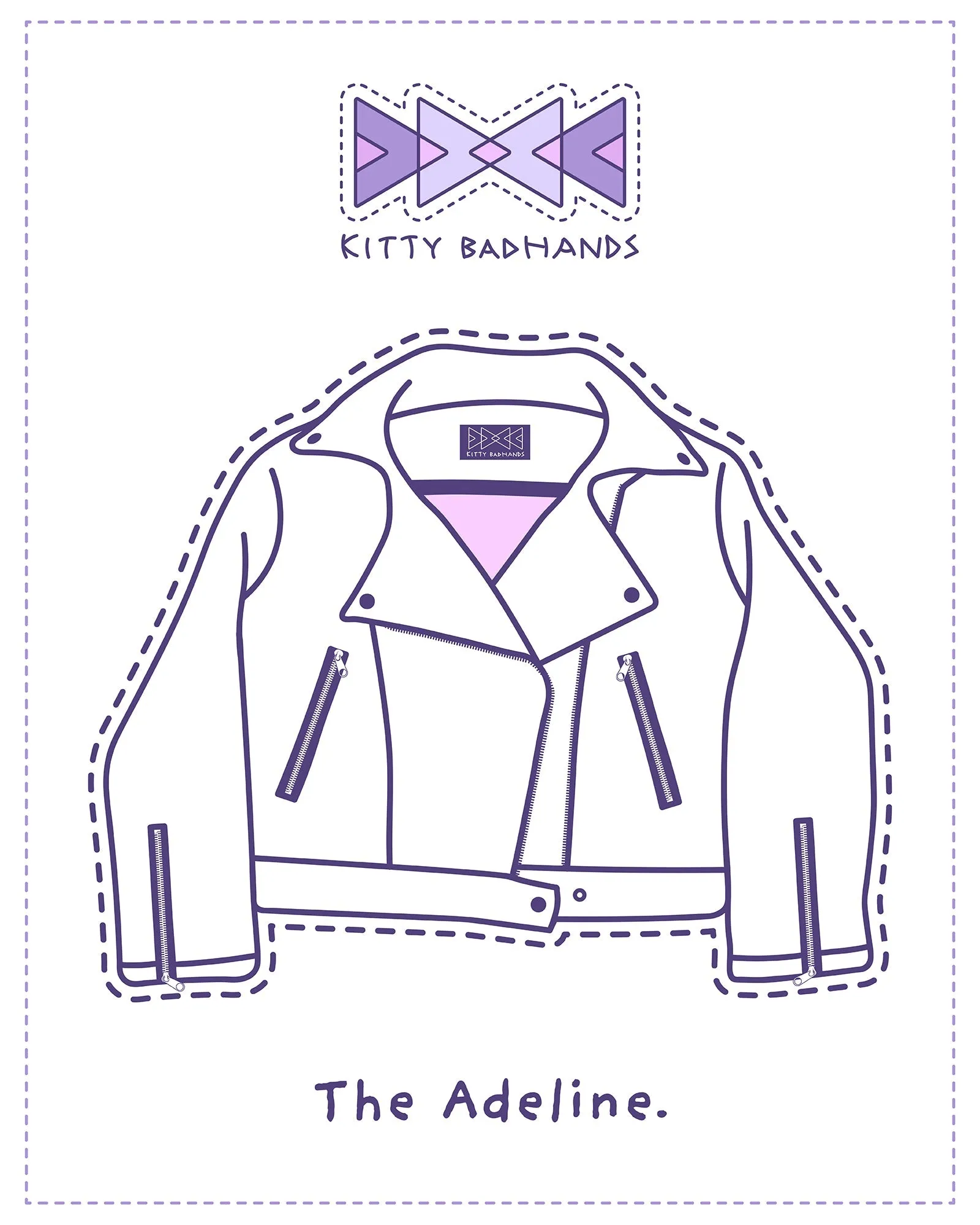 Pastel Squares Adeline Jacket (Custom)