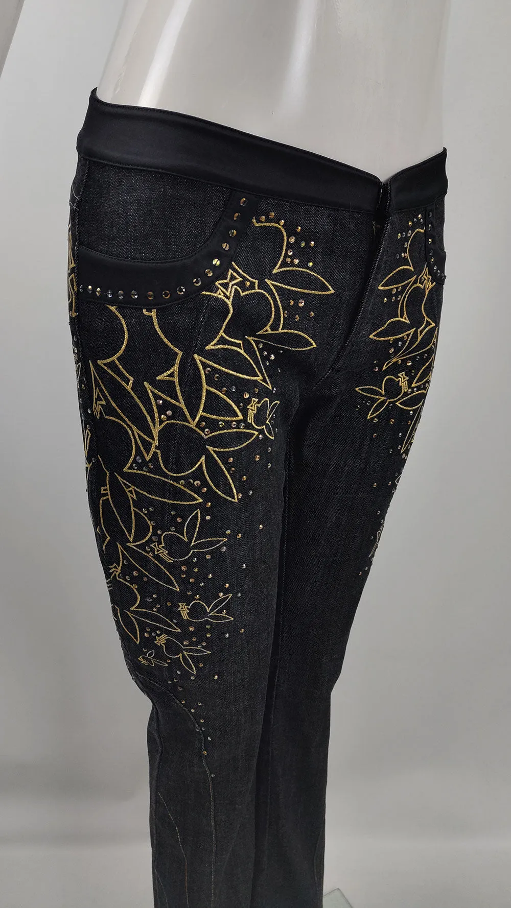 Peter Golding x Playboy Vintage y2k Low Waist Jeans