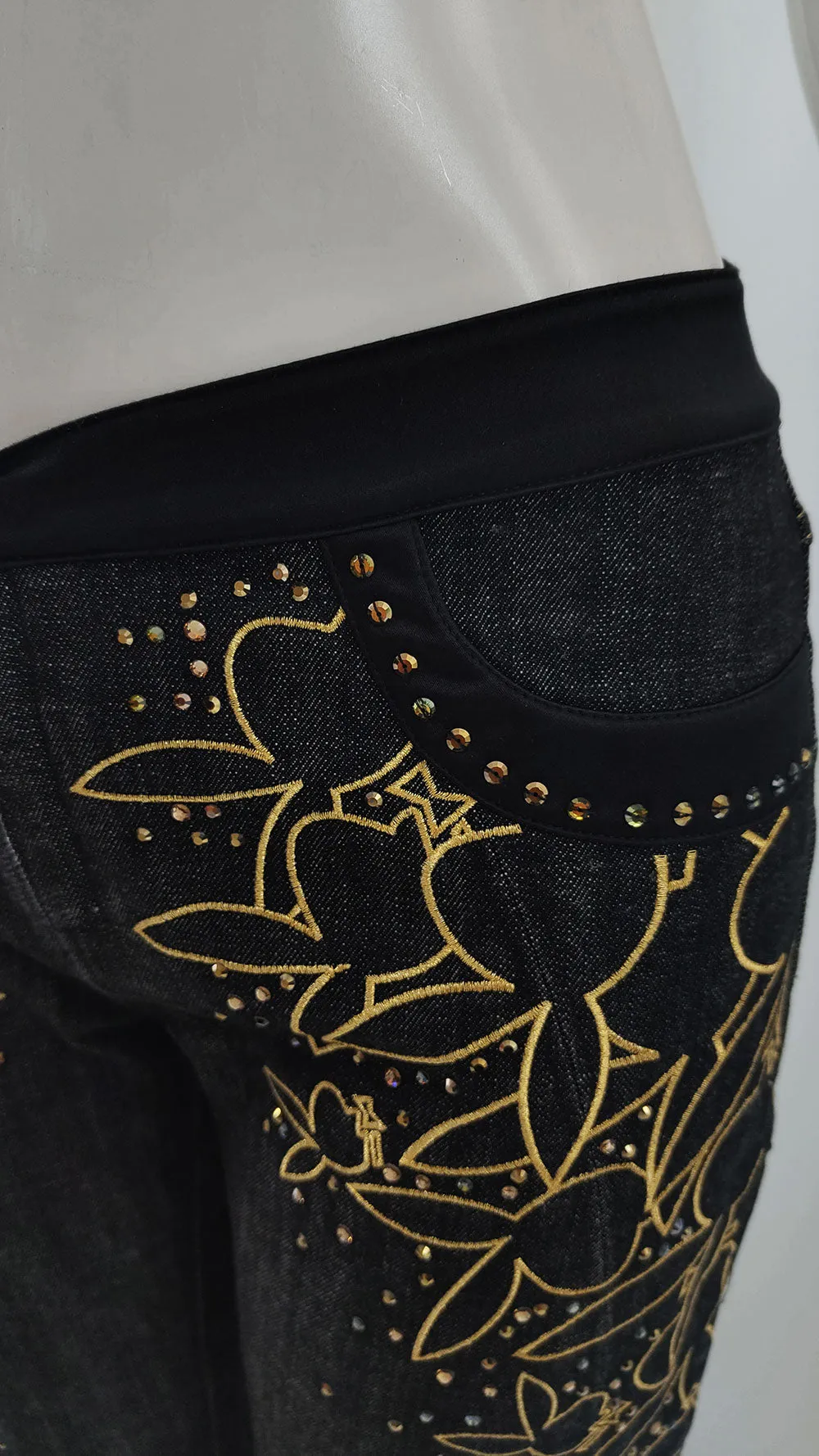 Peter Golding x Playboy Vintage y2k Low Waist Jeans