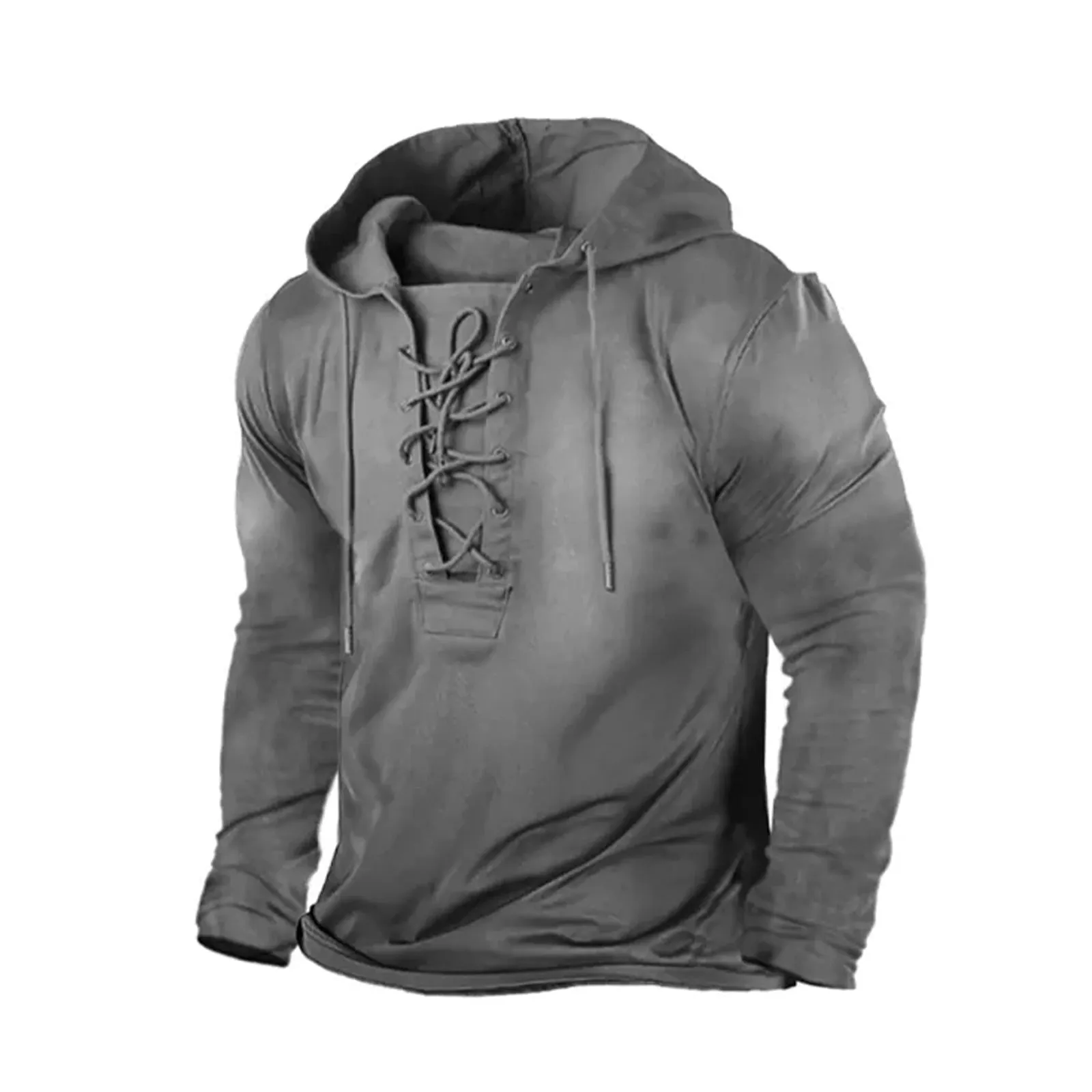 PULLOVER BANDAGE HOODIE