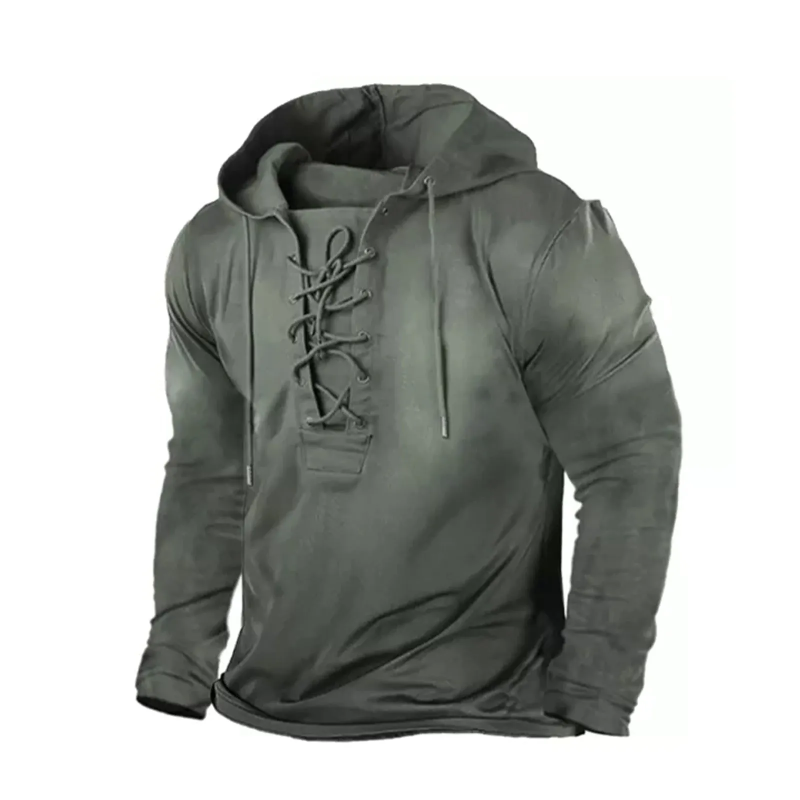 PULLOVER BANDAGE HOODIE