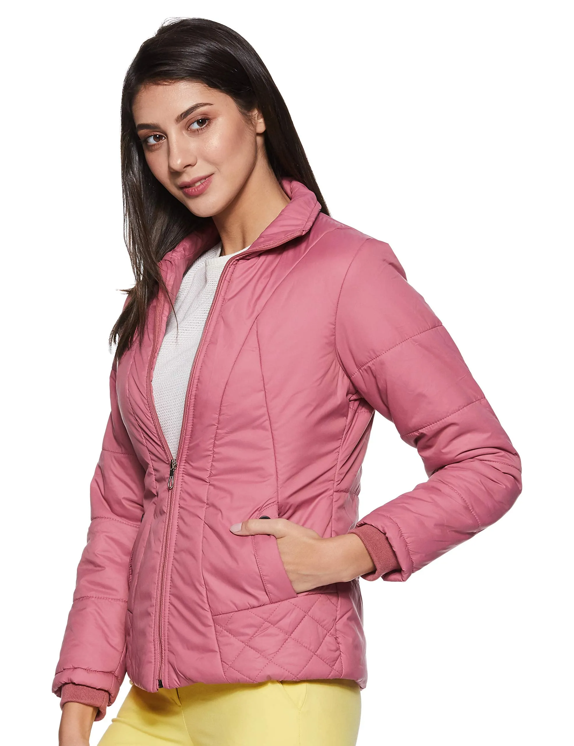 Qube by Fort Collins Women's Jacket (43310AZ_Dark Pink_2XL)