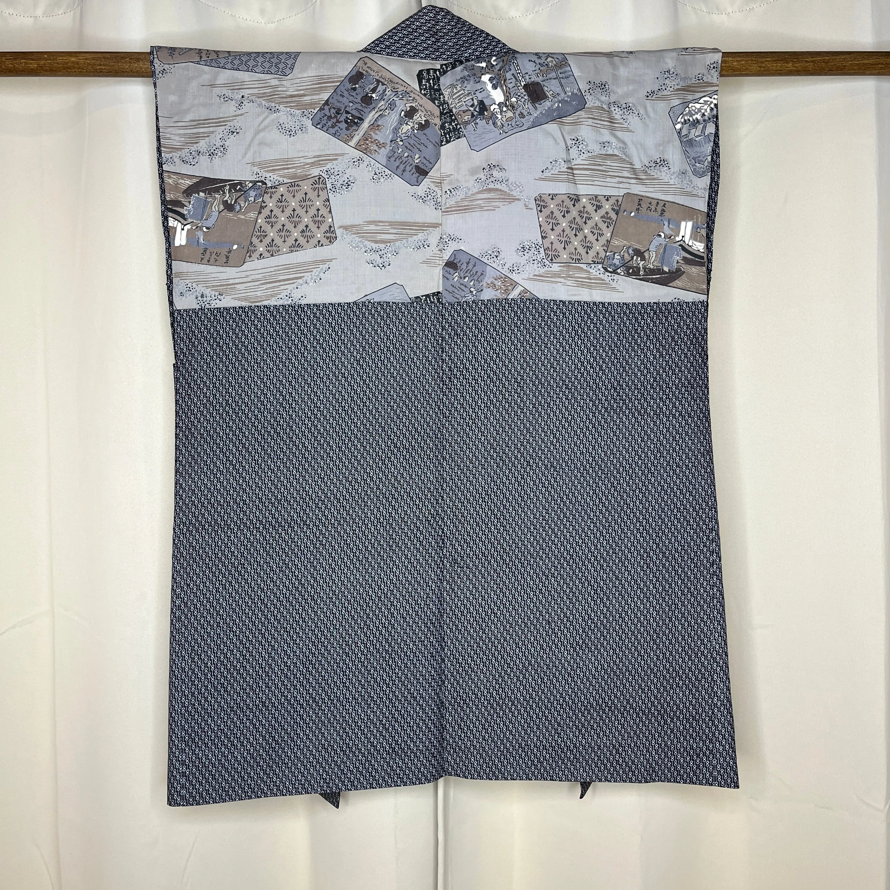 "Postcard Lining" Japanique Tunic Vest