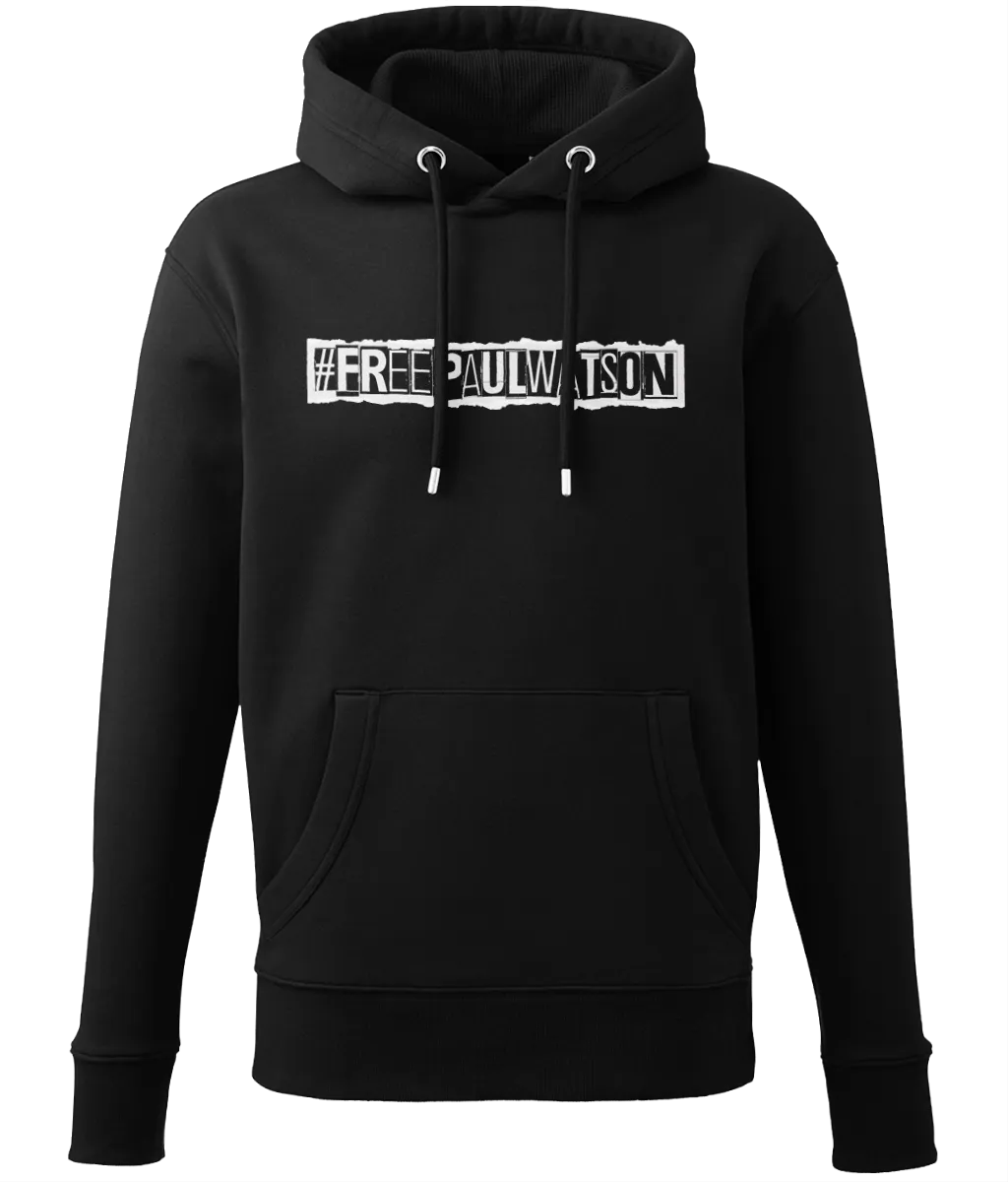 Ransom Note Style Unisex Hoodie - #FREEPAULWATSON