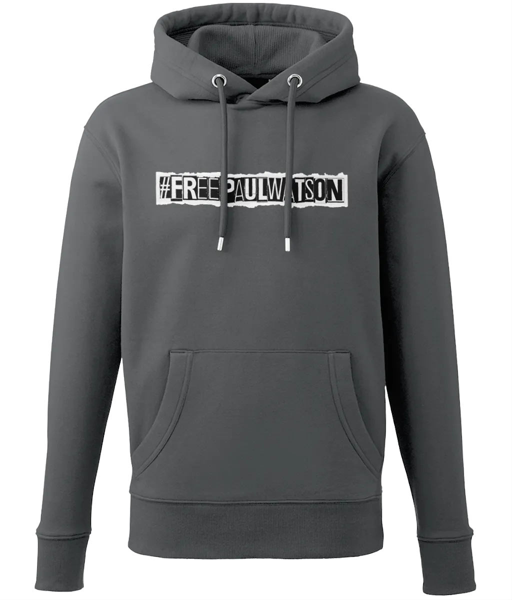 Ransom Note Style Unisex Hoodie - #FREEPAULWATSON