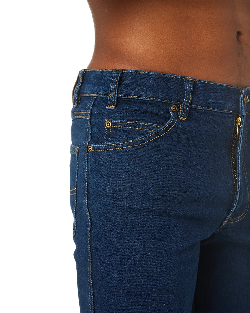 RMX Flexible Stretch Jeans with Tape - Denim