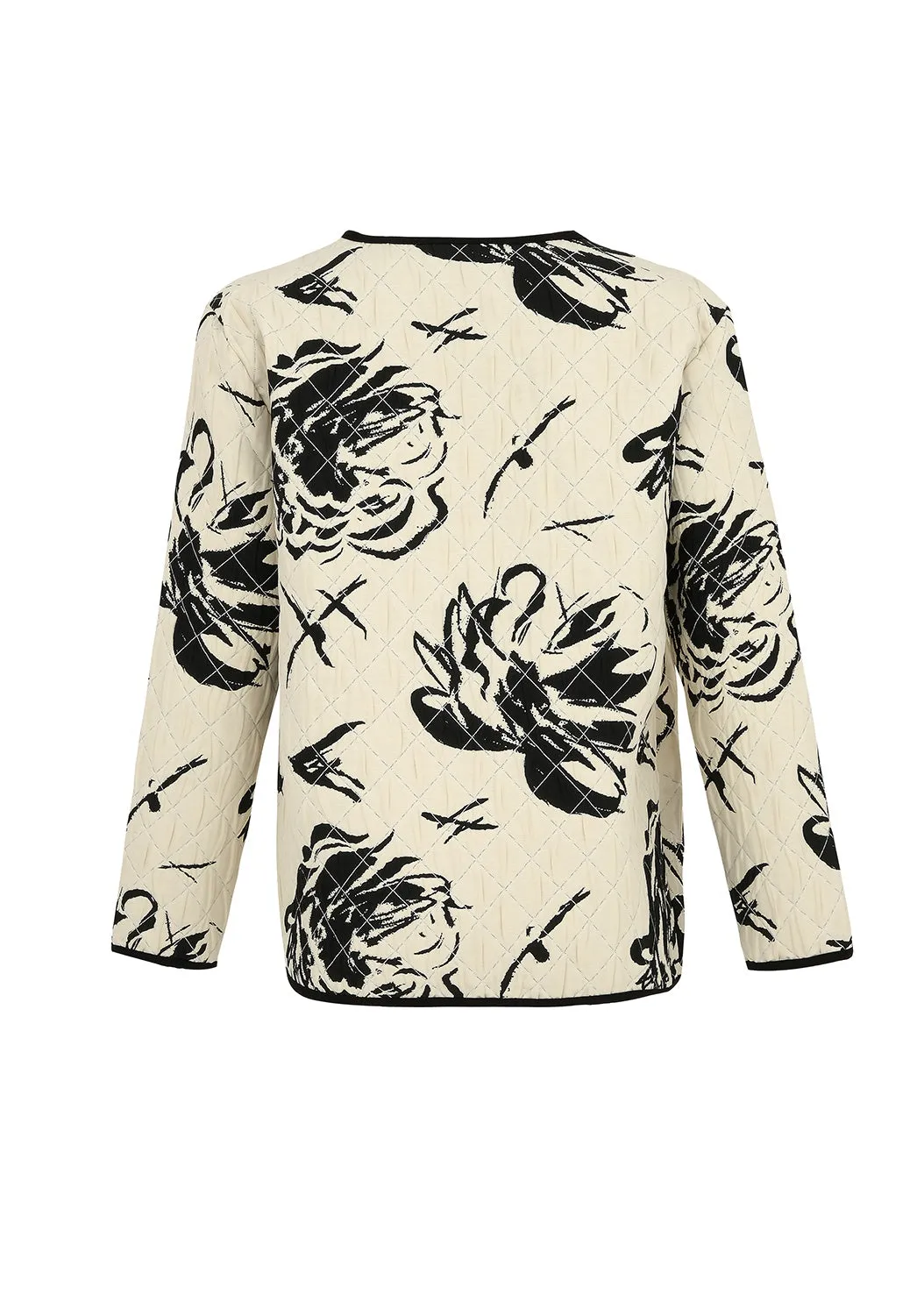 Sassy - Quilted Floral Jacket