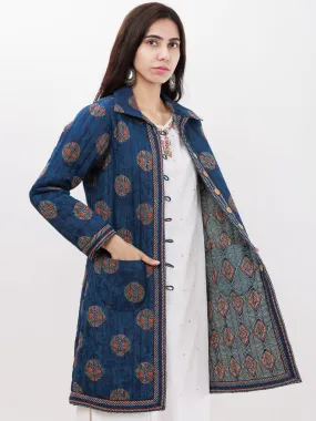 Shishir Neena Ajrakh Quilted Reversible Jacket