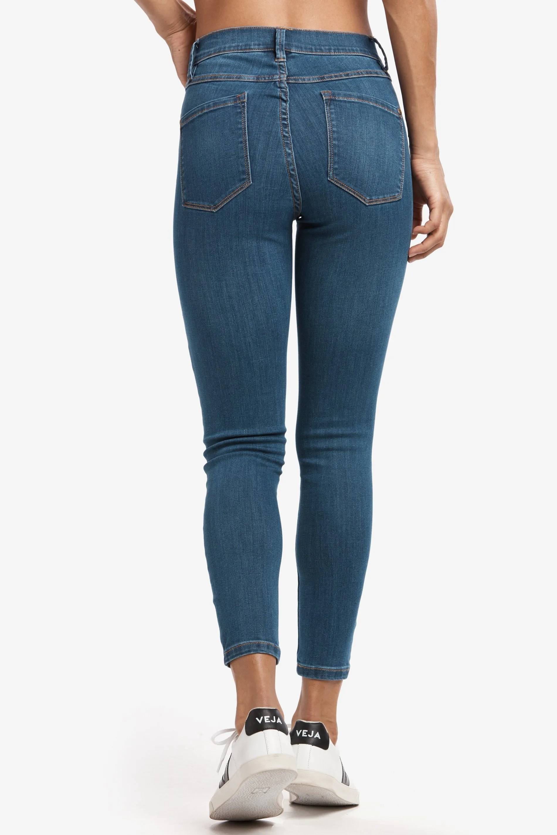 SKINNY  7/8 HIGH WAIST JEANS