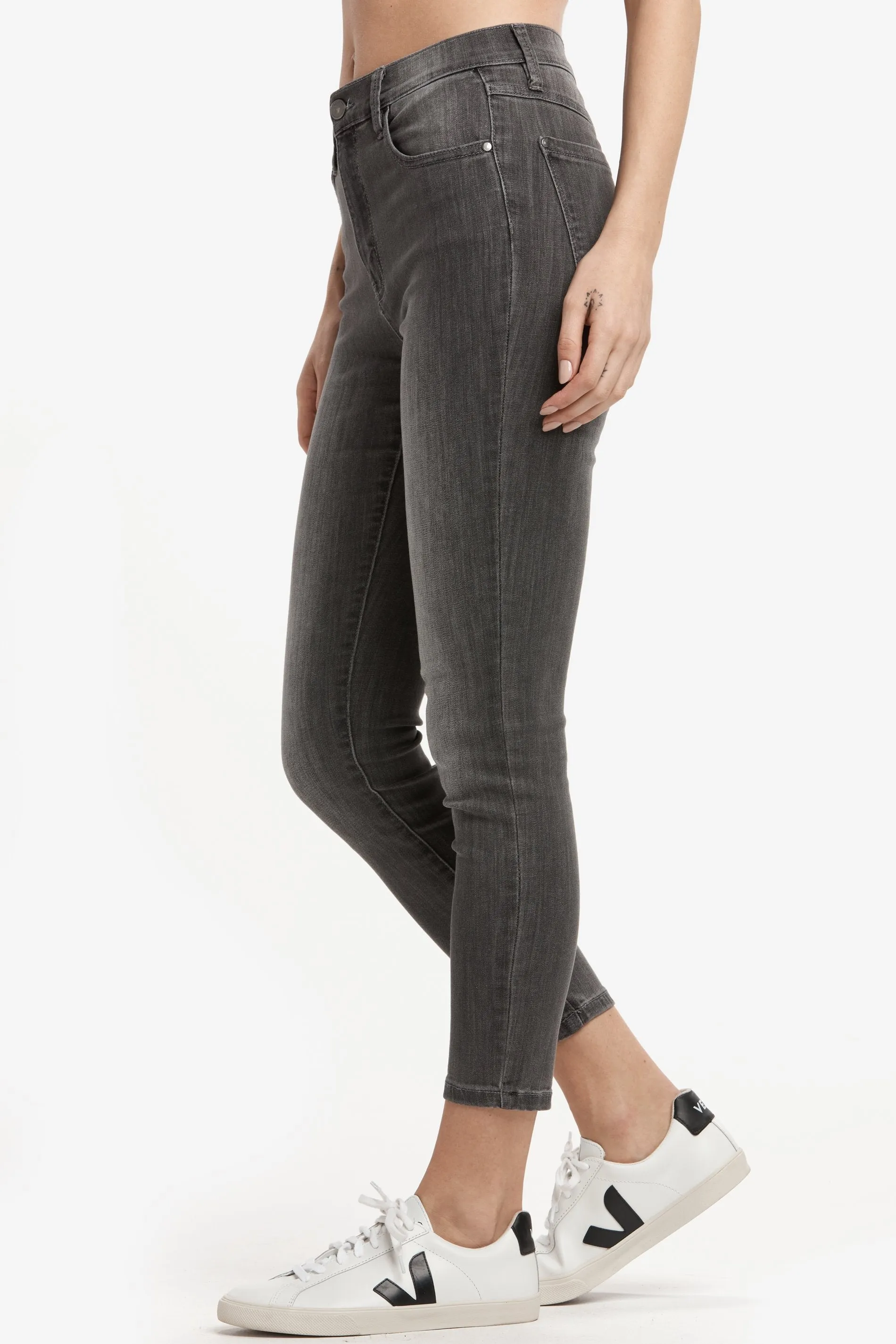 SKINNY  7/8 HIGH WAIST JEANS