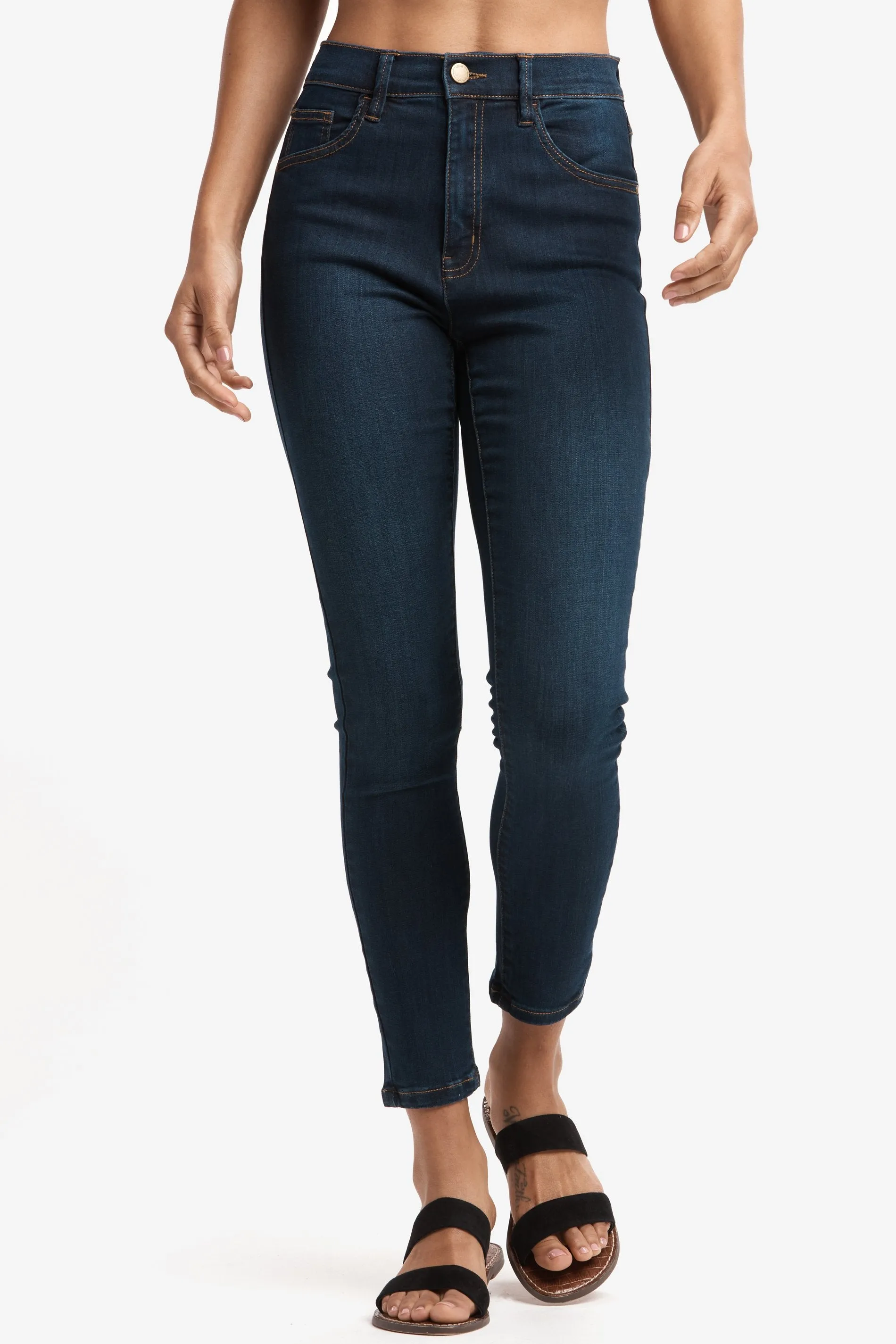 SKINNY  7/8 HIGH WAIST JEANS