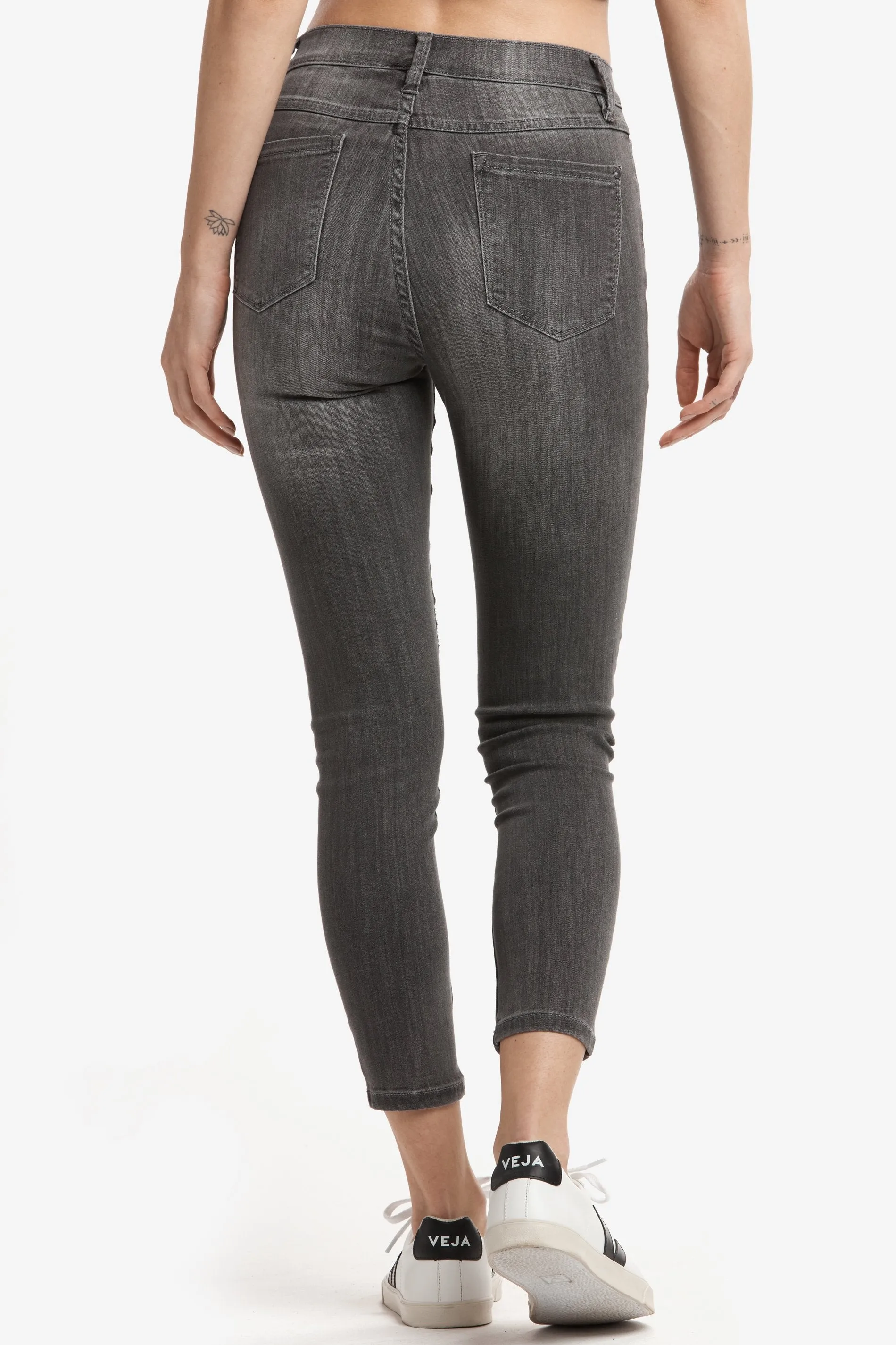 SKINNY  7/8 HIGH WAIST JEANS