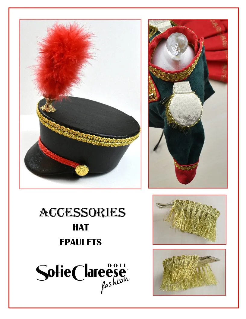 Sofie's Nutcracker Solider Dress 18 Inch Doll Sewing Pattern