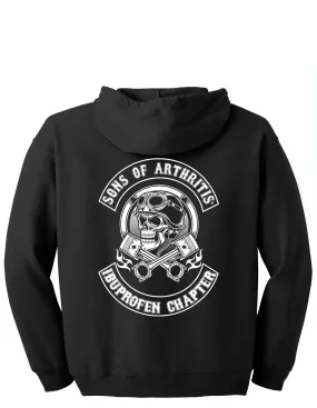 Sons of Arthritis Helmet Head Pullover Hoodie