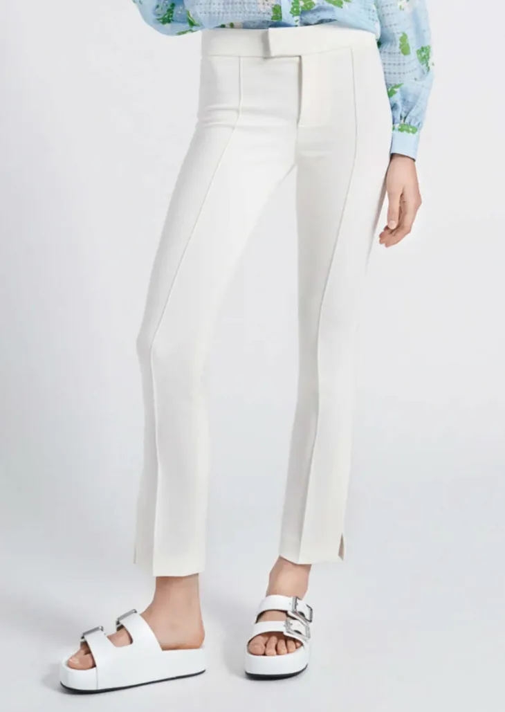 Stovepipe Pant - White