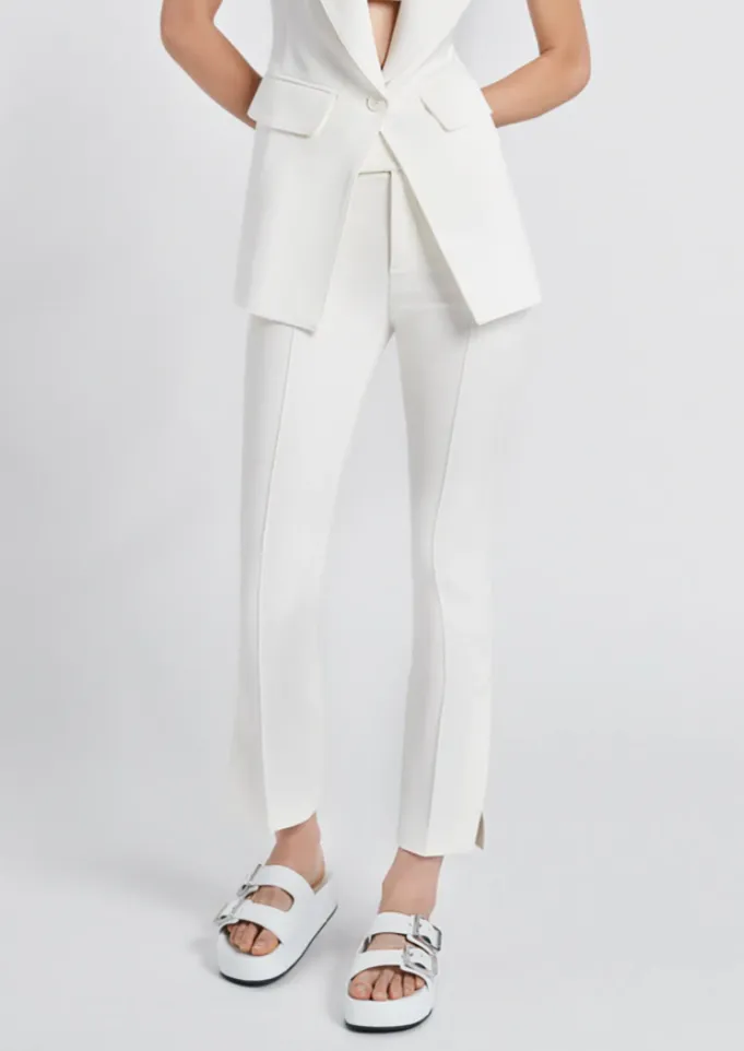 Stovepipe Pant - White