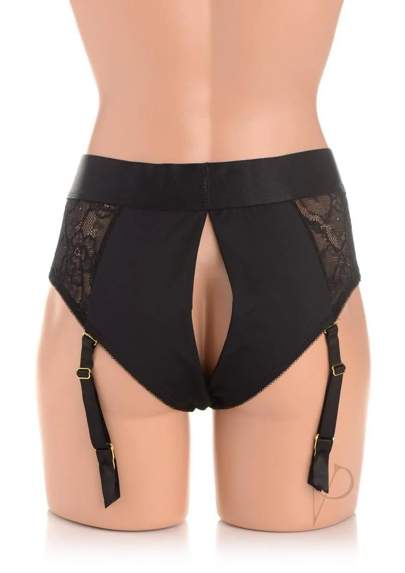 Strap U Lace Seductress L/xl Black