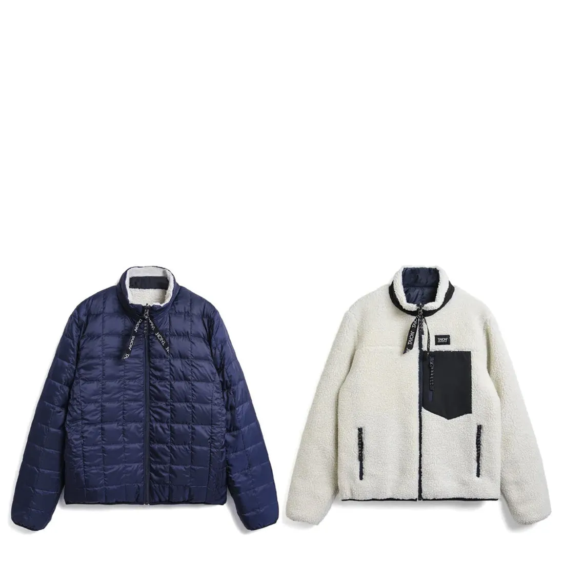 Taion Down x Boa Reversible Jacket Navy / Ivory