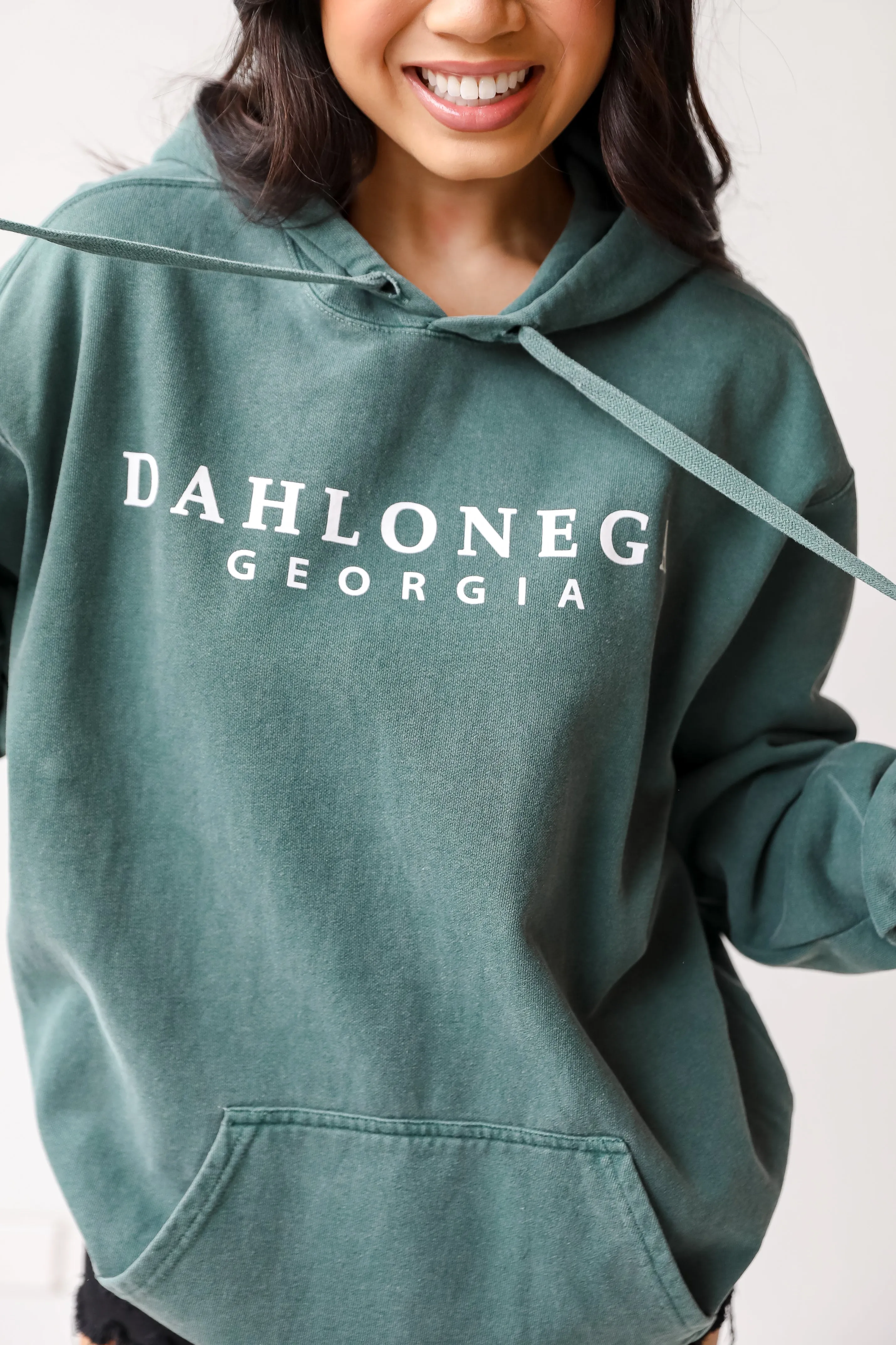 Teal Dahlonega Georgia Hoodie