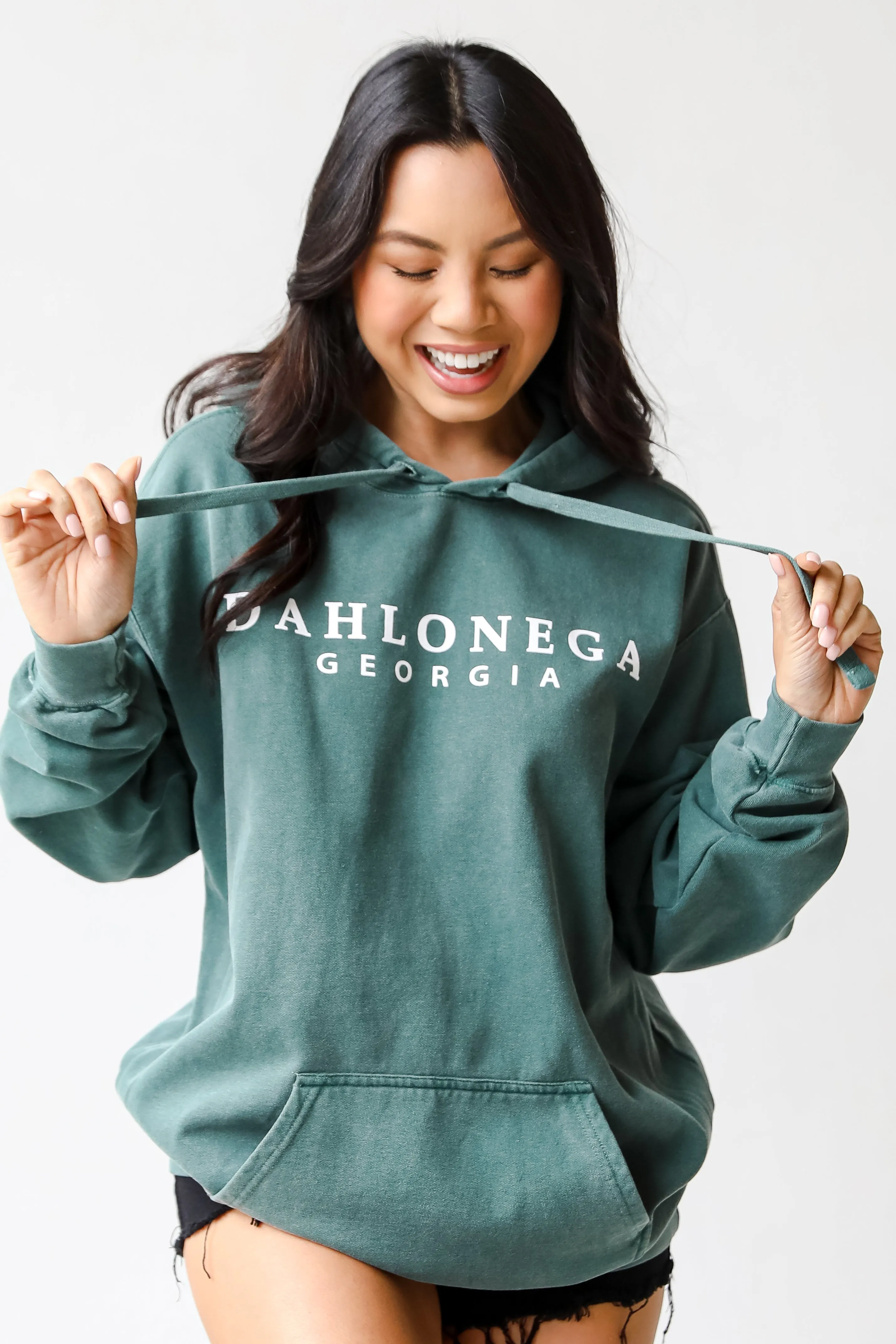 Teal Dahlonega Georgia Hoodie