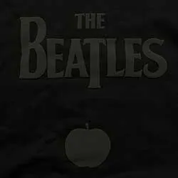 The Beatles Unisex Pullover Hoodie: Drop T Logo & Apple (Puff Print)