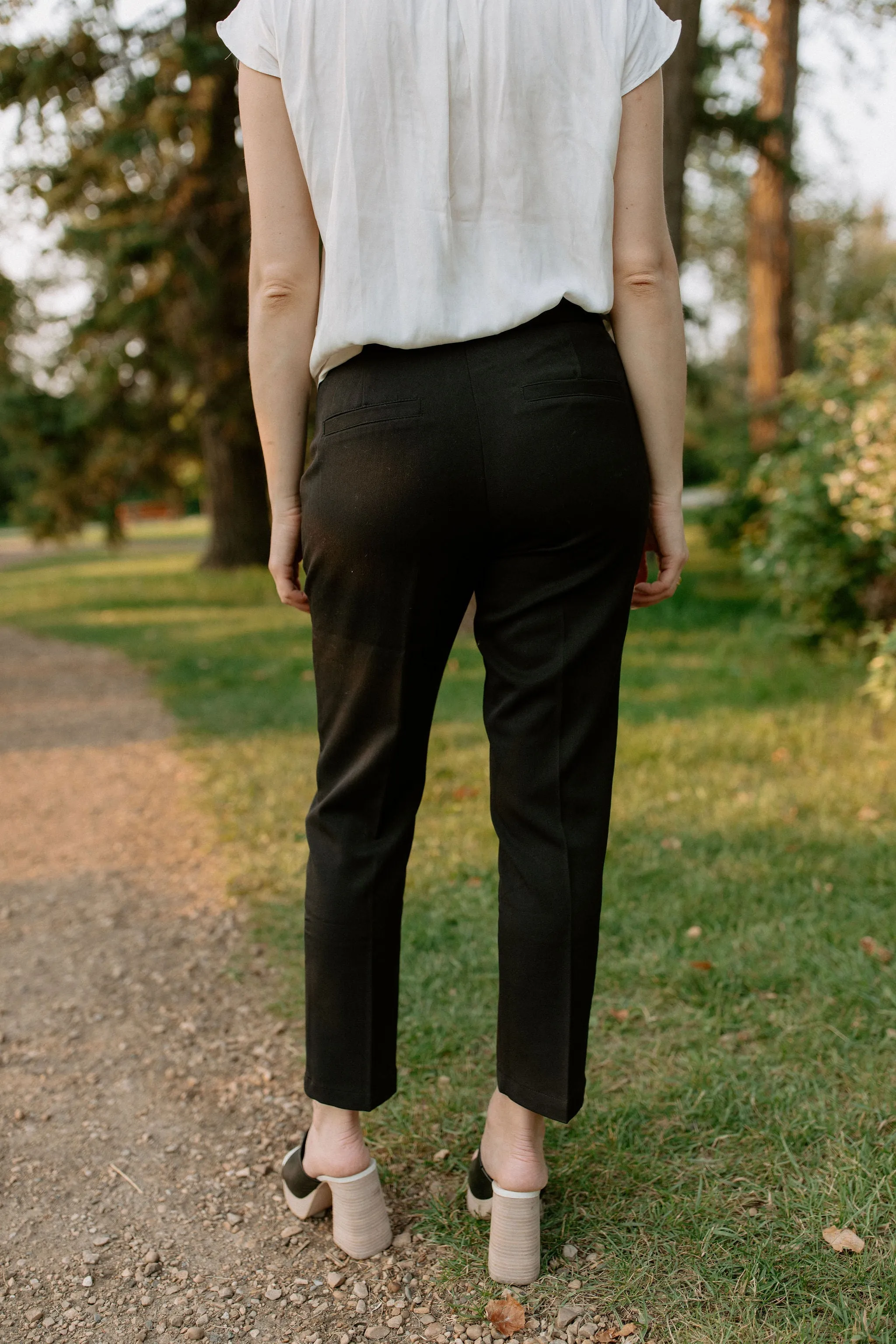 The Halle Trouser 2.0 by Minimum - Black