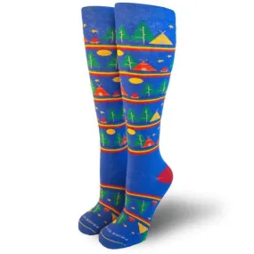 Unisex Business Casual Wanderlust Pride Socks