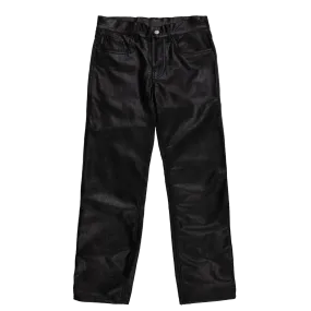 VEGAN LEATHER 5 POCKET PANT