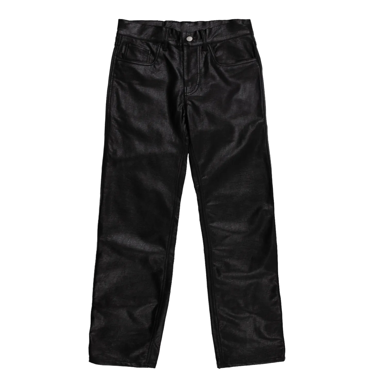 VEGAN LEATHER 5 POCKET PANT