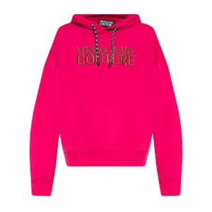 Versace Jeans Couture Pink Logo Hoodie