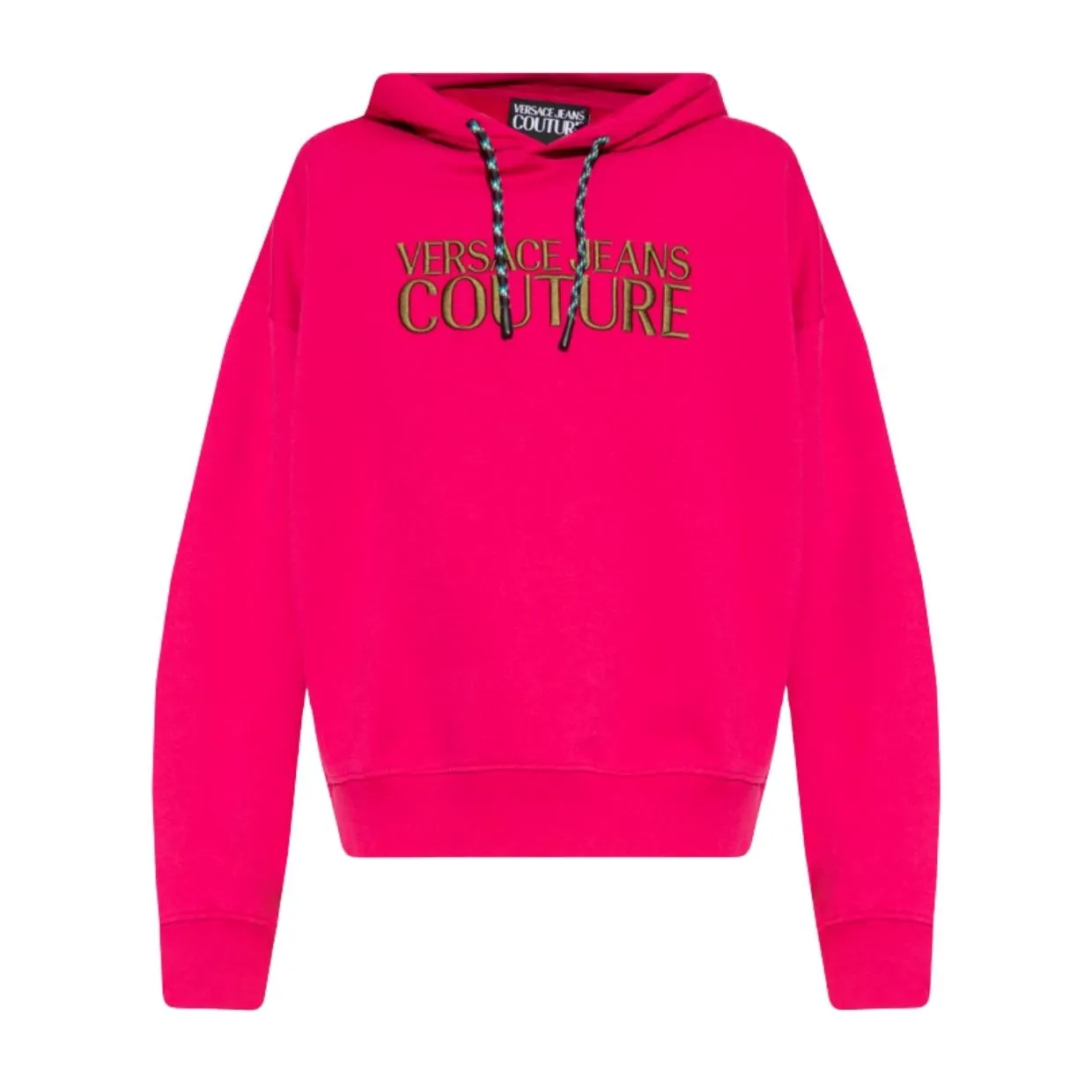 Versace Jeans Couture Pink Logo Hoodie